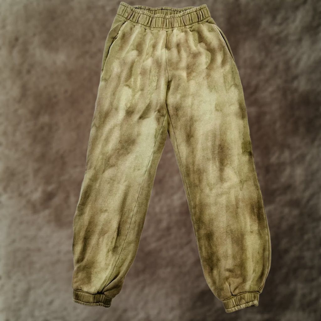 Vintage Cotton Citizen Jogger Womens XS Distressed Tapered Joggers Size Olive Size 26" / US 2 / IT 38 - 1 Thumbnail