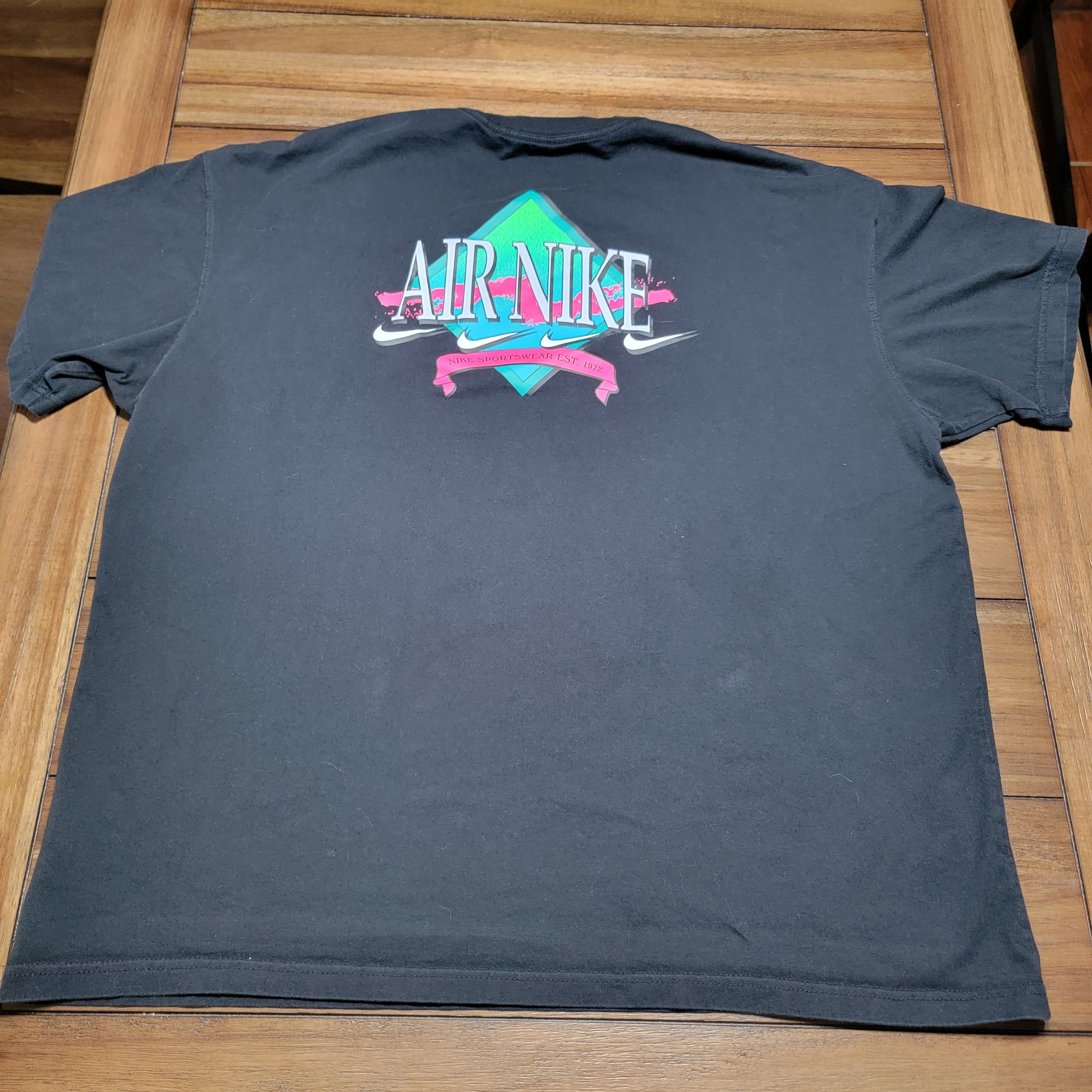 Nike The Nike Tee SS Black "Air Nike" - Size XL Size US XL / EU 56 / 4 - 3 Thumbnail