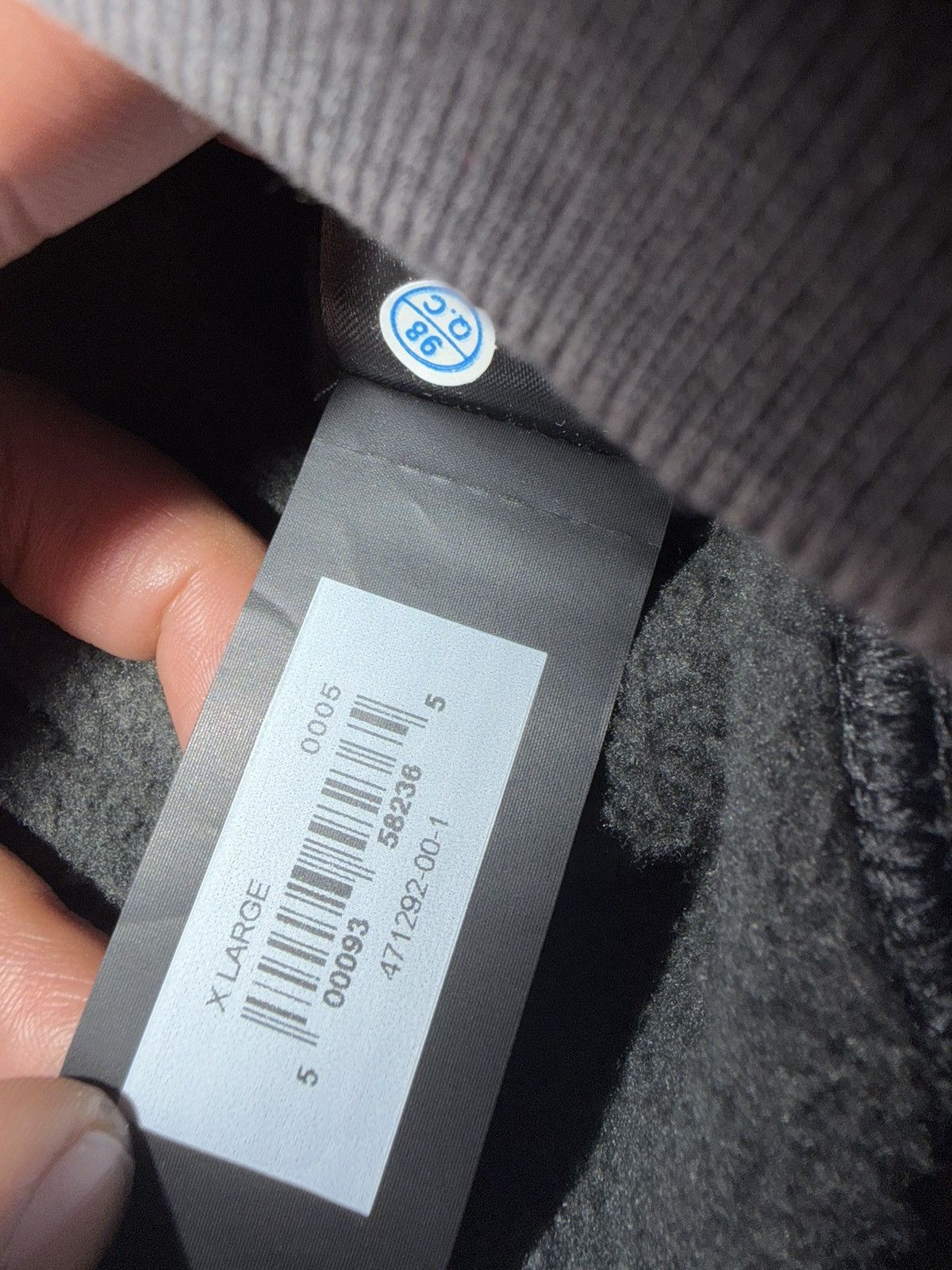 Balenciaga × Gap × Yeezy YEEZY GAP EBB 03 HIGH NECK IN BLACK SIZE MEDIUM (BRAND NEW) Size US M / EU 48-50 / 2 - 5 Thumbnail