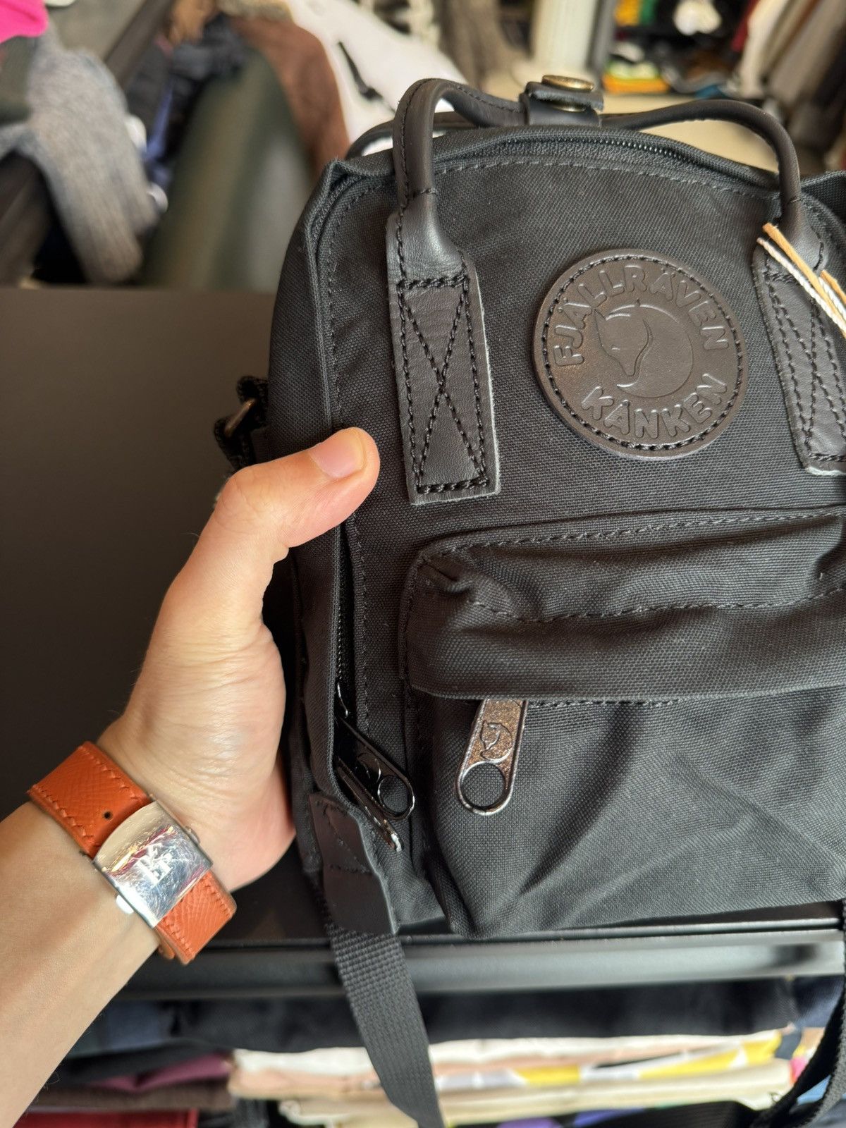 Fjallraven Kånken No. 2 Black Sling - Brand New Size ONE SIZE - 4 Thumbnail