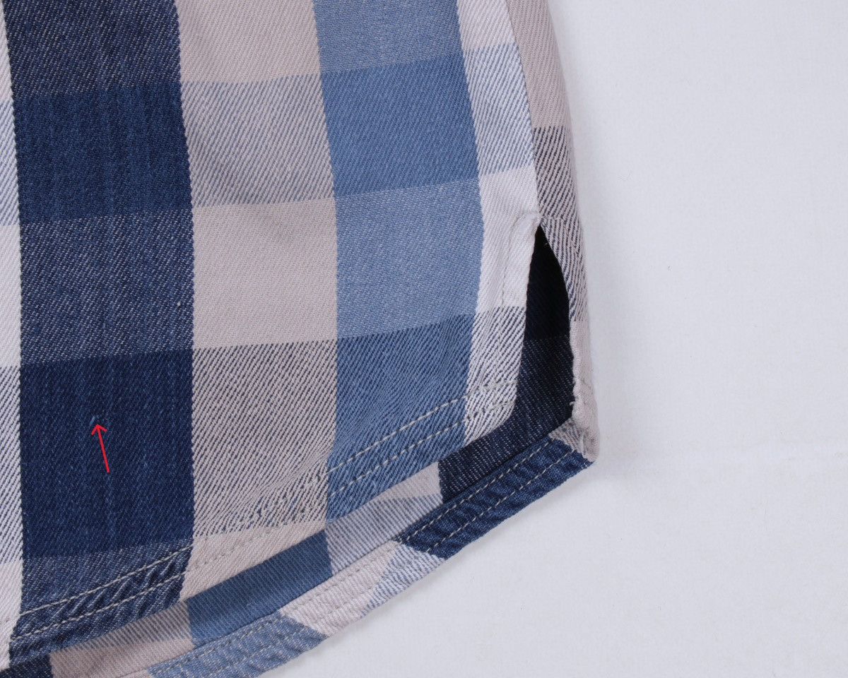 Levi's × Vintage LEVIS Vintage Authentic Plaid Metal Button Silver Tab Shirt Size US L / EU 52-54 / 3 - 12 Thumbnail
