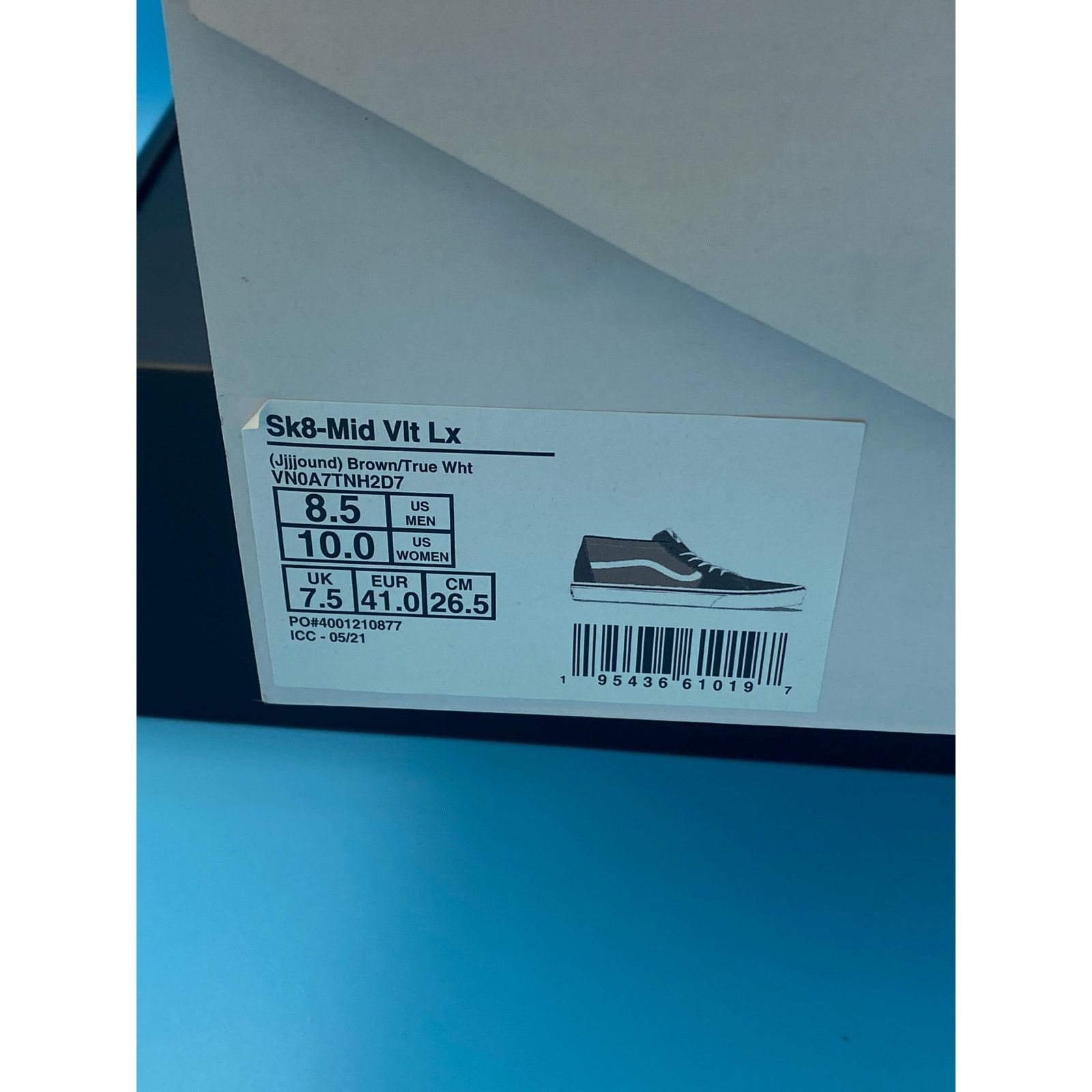 Vans Vans Vault SK8-Mid LX JJJJound Brown m8.5 w10 Size US 8.5 / EU 41-42 - 10 Thumbnail