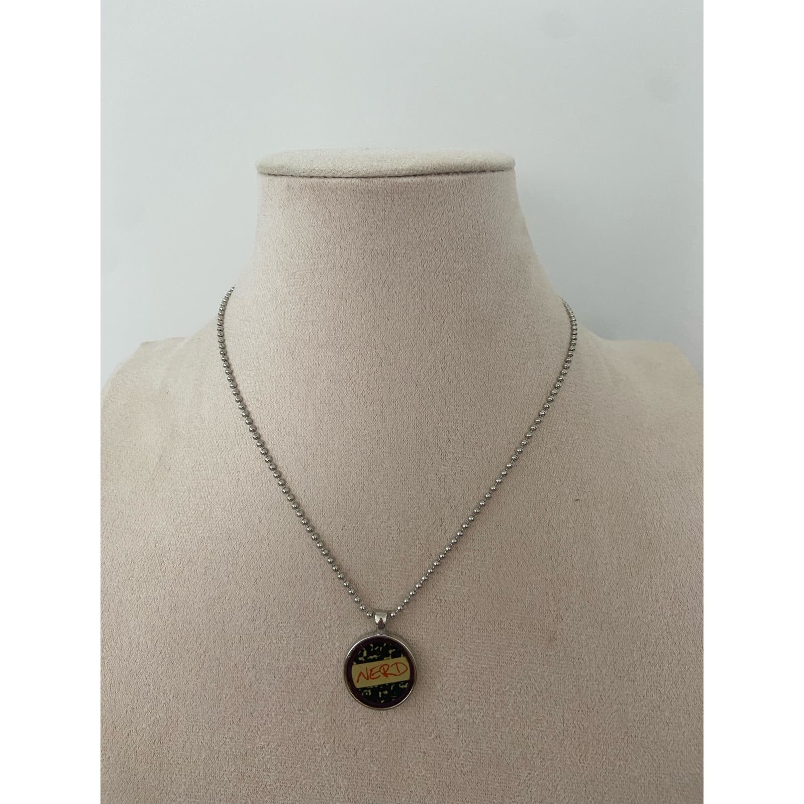 Generic Cute nerd pendant necklace | Grailed