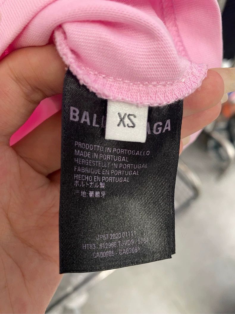 Balenciaga Balenciaga Football Alphabet Embroidered Short Sleeve Size US XS / EU 42 / 0 - 5 Thumbnail
