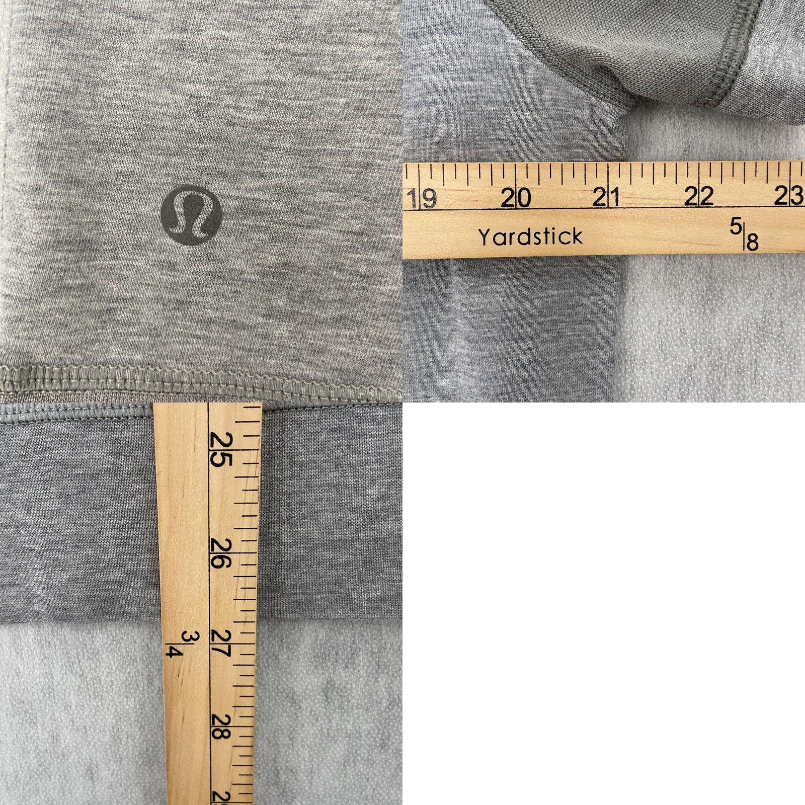 Lululemon Lululemon Mens Everyday Shirt Adult Large Gray Crew Neck Short Sleeve Logo Athletic Tee - Preowned Size US L / EU 52-54 / 3 - 8 Thumbnail