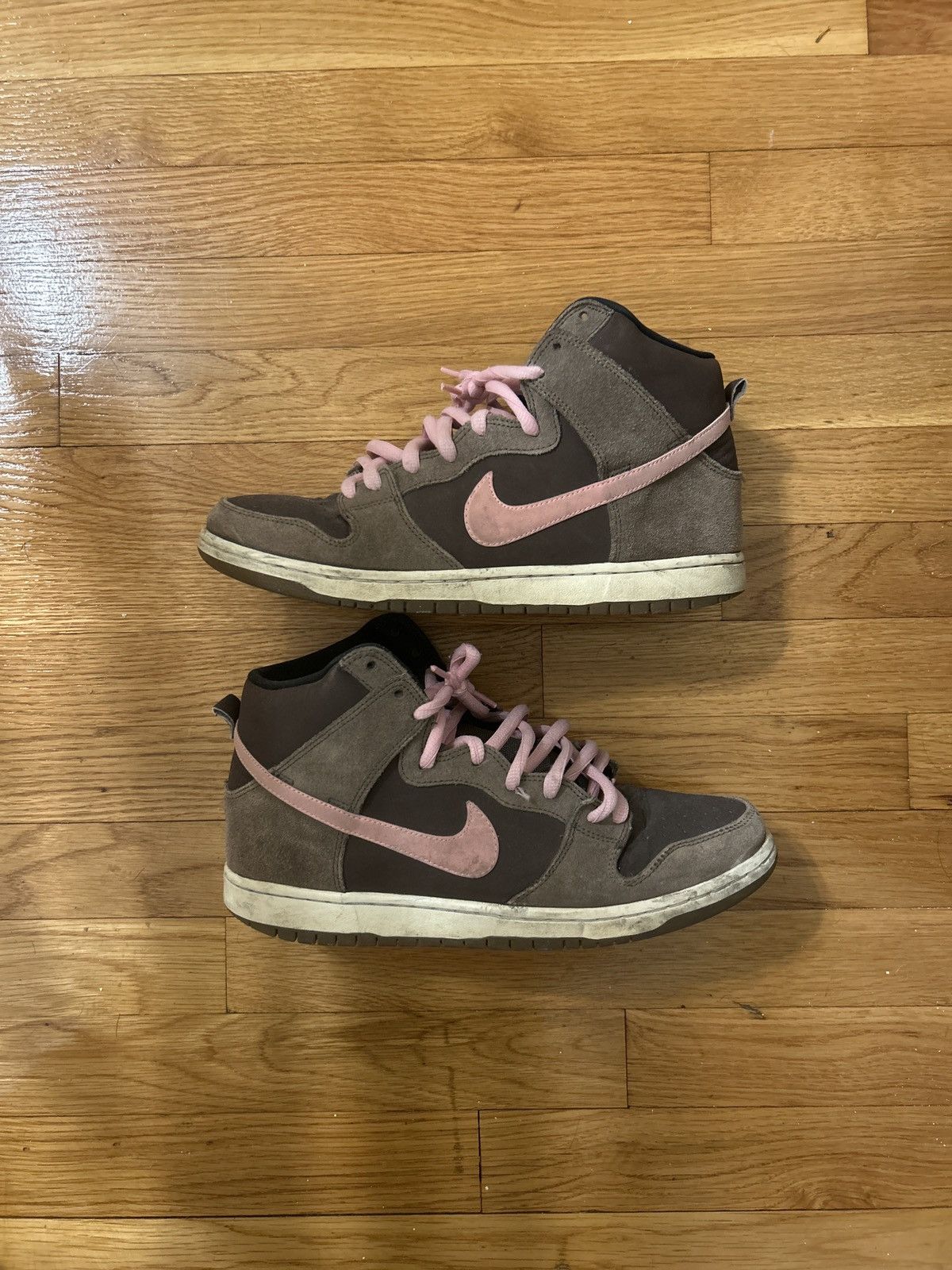 Nike Nike Dunks High Pro SB "Chocolate Pink" Size US 10.5 / EU 43-44 - 2 Thumbnail