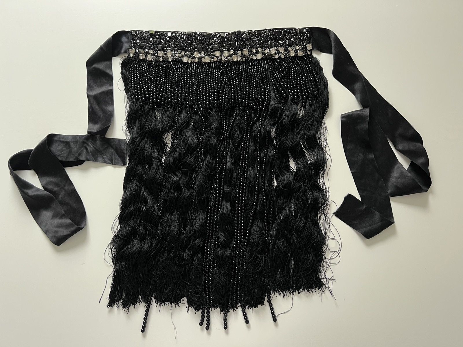 Prada Prada Archive embellished fringe belt Size ONE SIZE - 1 Thumbnail