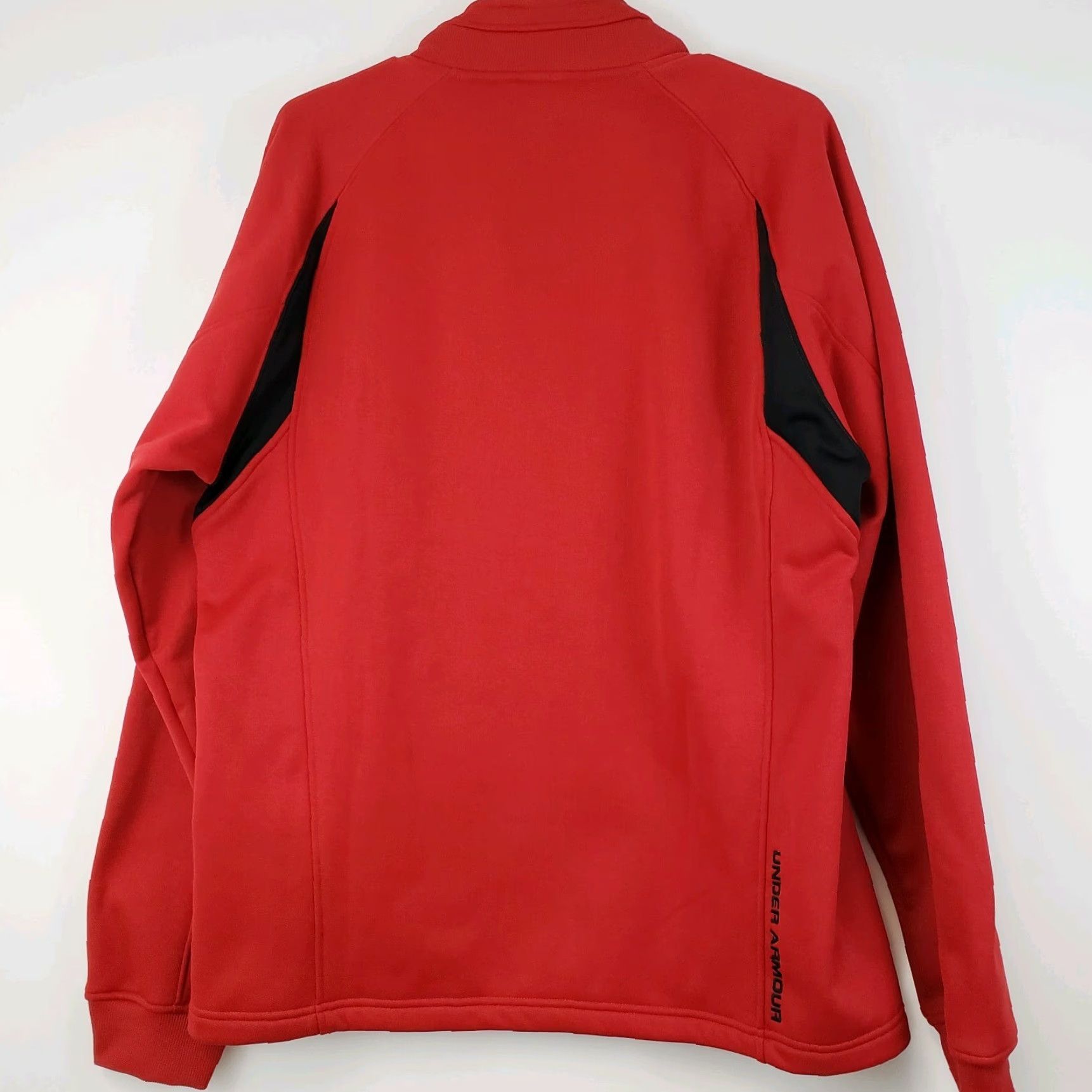 Under Armour Under Armour Jacket Mens M Red Full Zip Long Sleeve Pockets Logo Under armour Jacket M Red Full Zip Long Sleeve Pockets Logo Size US M / EU 48-50 / 2 - 4 Thumbnail