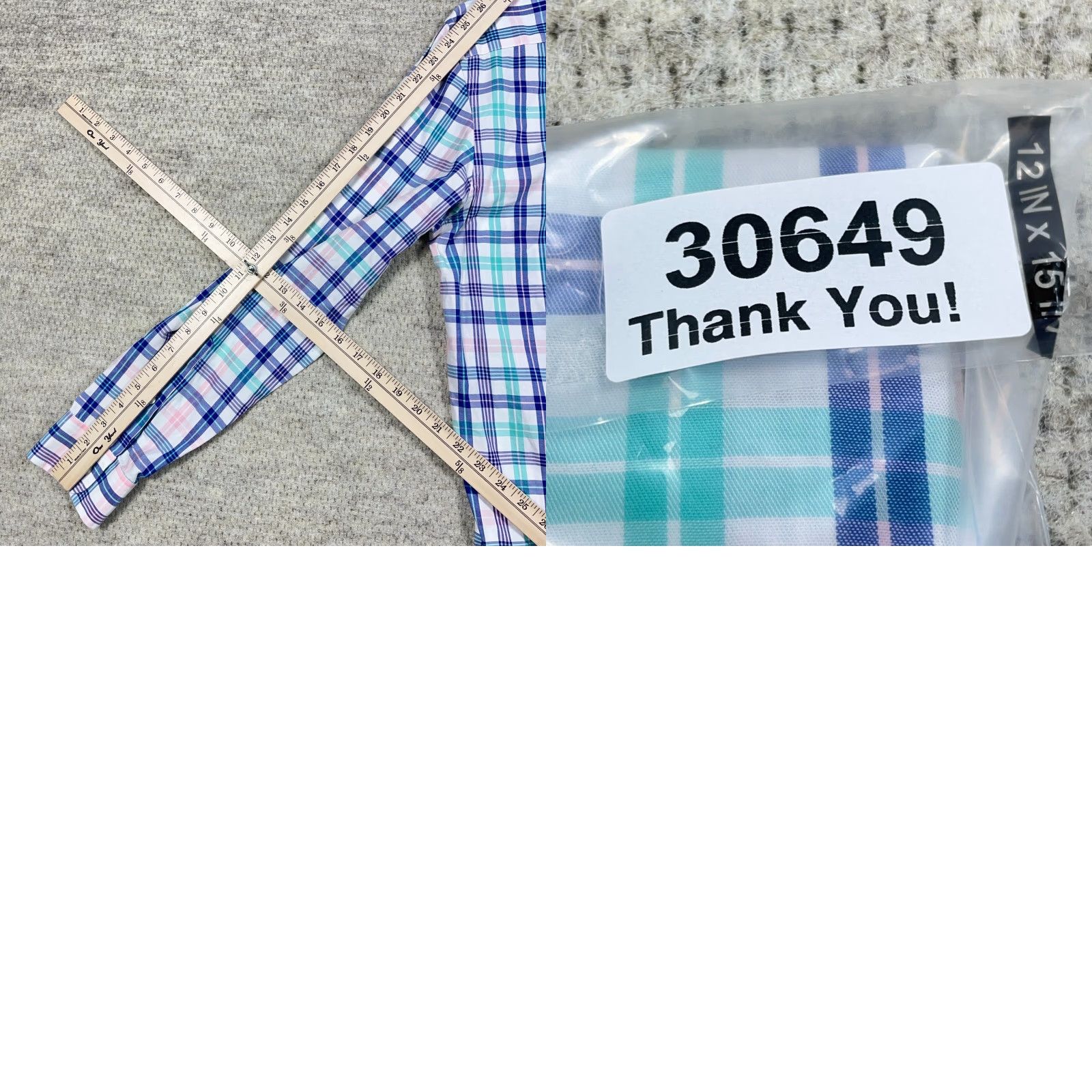 Vineyard Vines VINEYARD VINES Flannel Shirt Men M Button-Up Plaid Blue Logo 90s Preppy Style Size US M / EU 48-50 / 2 - 8 Thumbnail