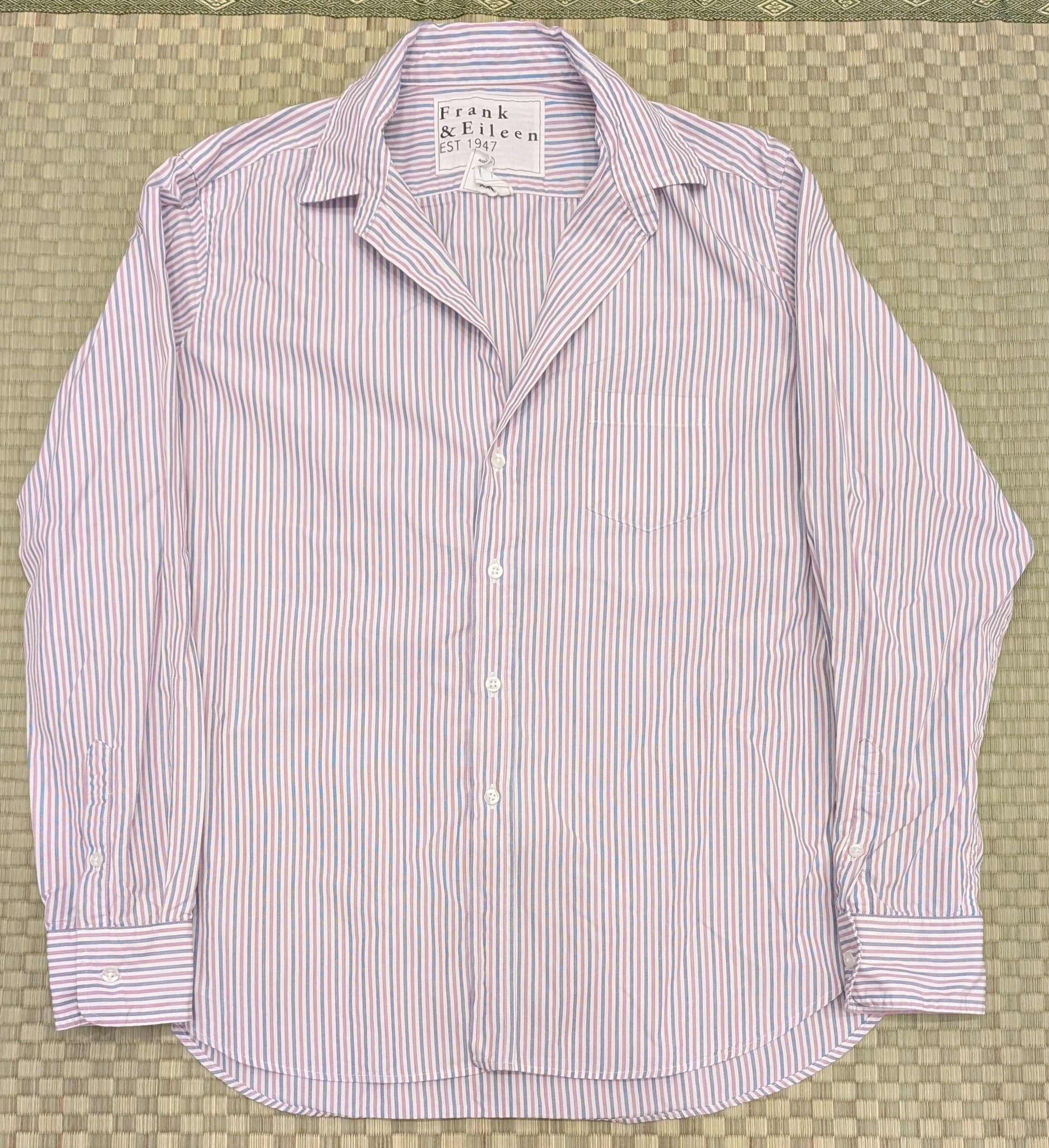 Frank & Eileen Frank & Eileen EILEEN 100% Cotton Pinstripe Button Up Shirt Size M / US 6-8 / IT 42-44 - 1 Thumbnail