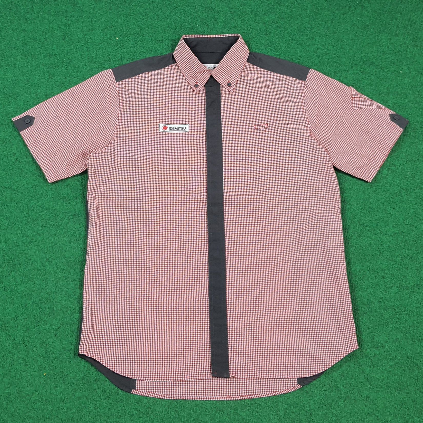 Japanese Brand Vintage IDEMITSU Petrol Company Staff Uniform Shirt C301N1 Size US L / EU 52-54 / 3 - 1 Thumbnail