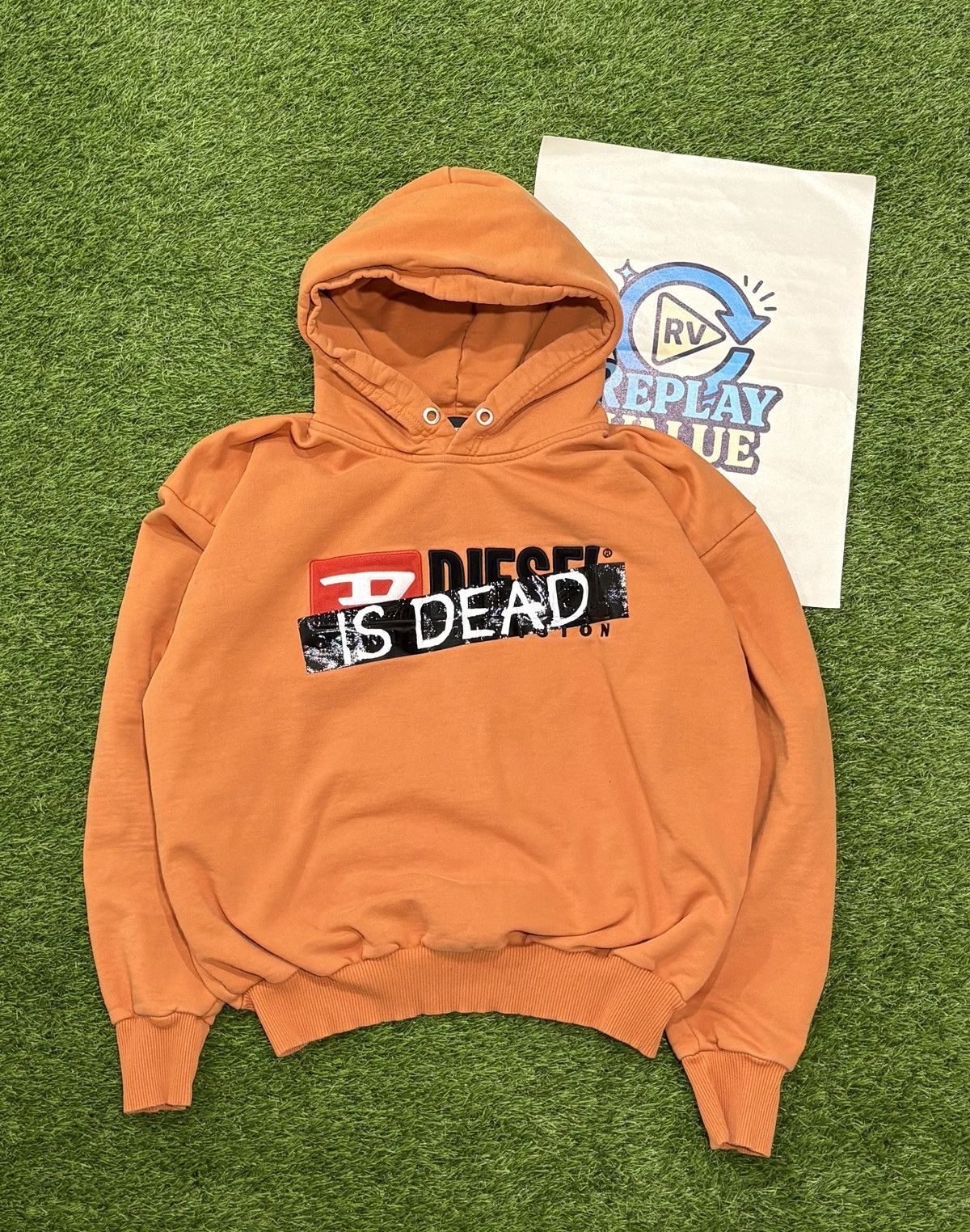 Diesel VINTAGE DIESEL IS DEAD HOODIE Size US S / EU 44-46 / 1 - 1 Thumbnail