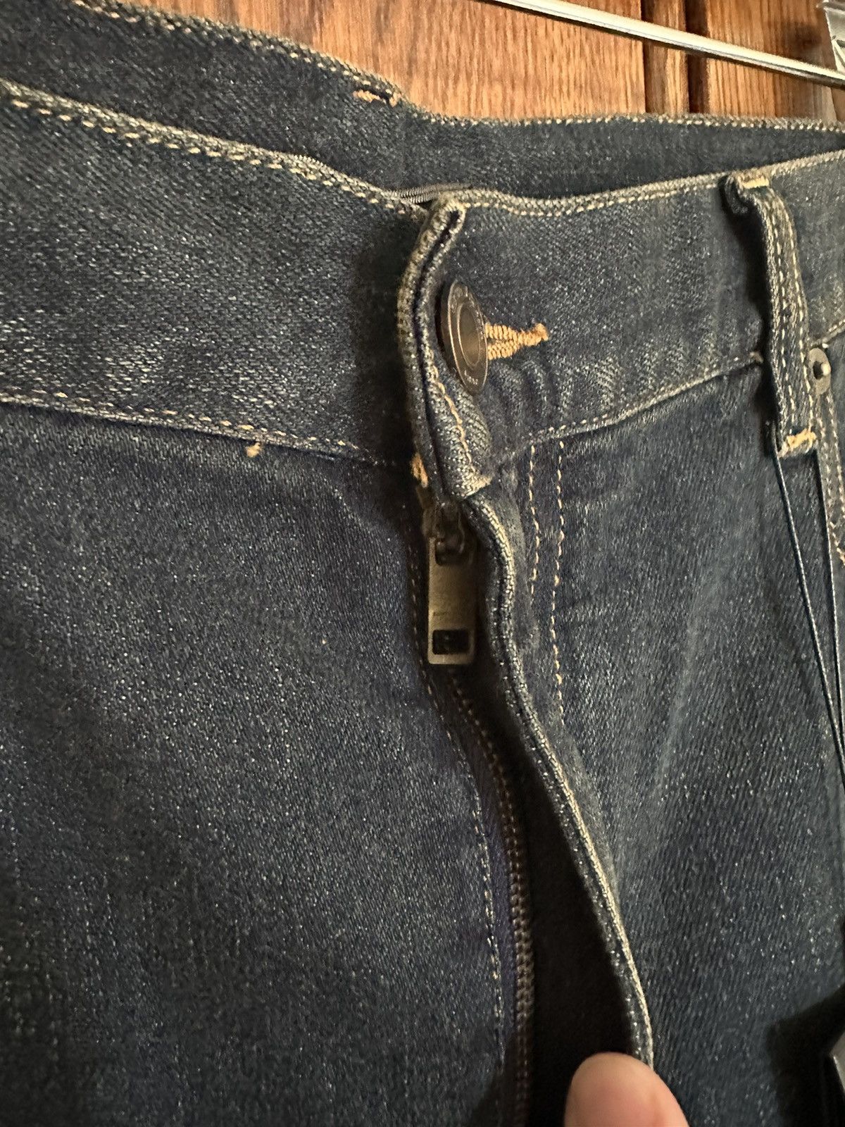 Saint Laurent Paris FW16 Saint Laurent Palladium dirty denim jeans Hedi d02 36 Size US 36 / EU 52 - 10 Thumbnail