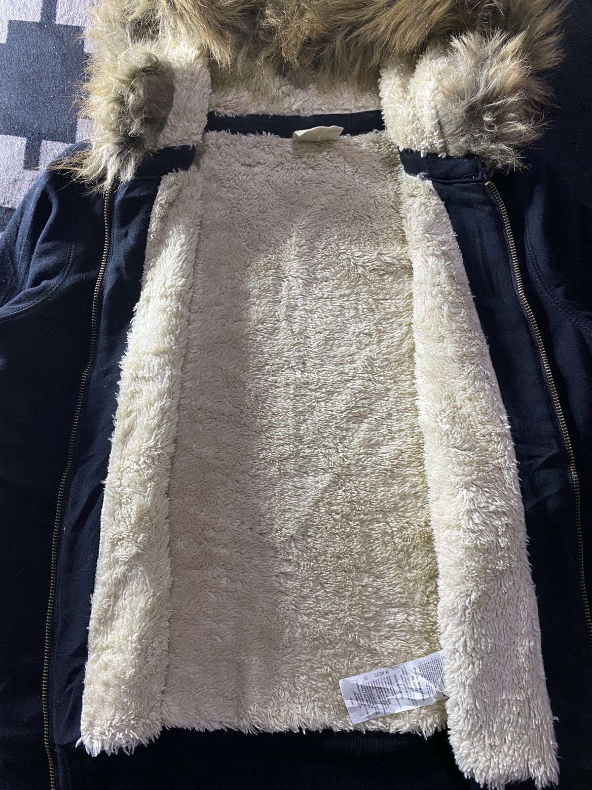 If Six Was Nine × Japanese Brand × Le Grande Bleu (L.G.B.) Japanese who.a.u faux fur hoodie Size US M / EU 48-50 / 2 - 6 Thumbnail