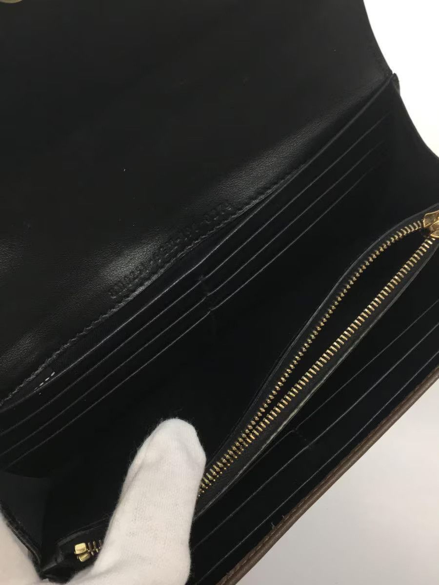 Fendi Fendi Leather Long Wallet Brown Size ONE SIZE - 6 Thumbnail