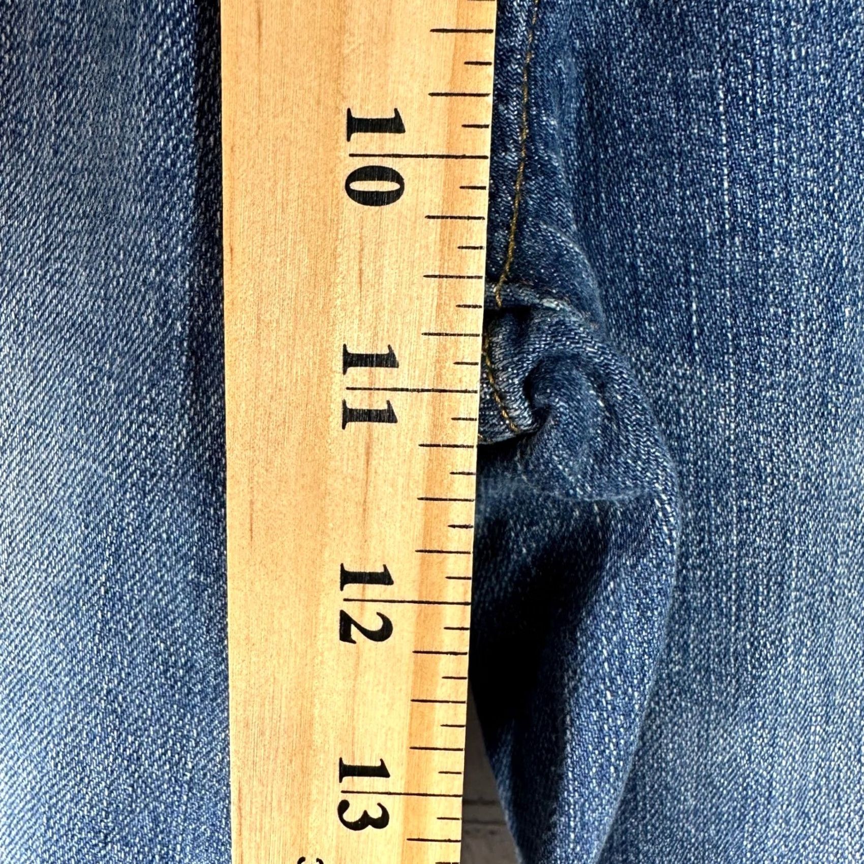 Vintage G-Star Raw 3301 High Straight 90s Ankle Jeans Antic Indigo W28 L30 Women 5-Pocket Denim Stretch Regular Button Zip Classic 90s Theme Size 28" / US 6 / IT 42 - 3 Thumbnail