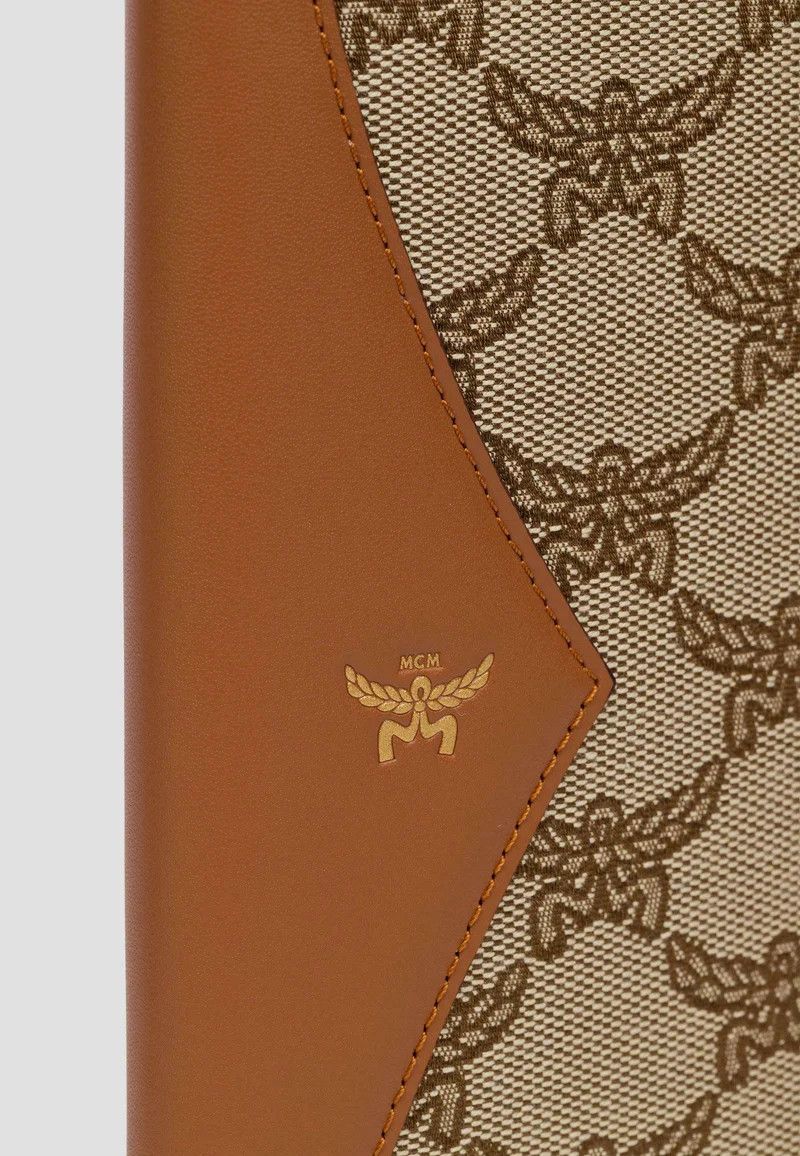 MCM o1mt1gz0125 Size: OS / Fold Large Wallet in Brown/Beige Size ONE SIZE - 4 Thumbnail