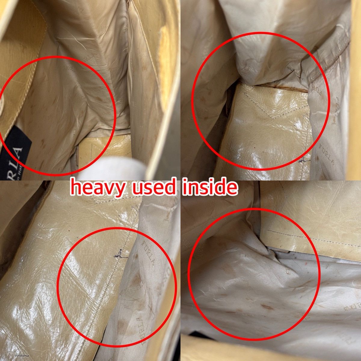 Furla (very worn) Furla Genuine Leather Size ONE SIZE - 16 Thumbnail