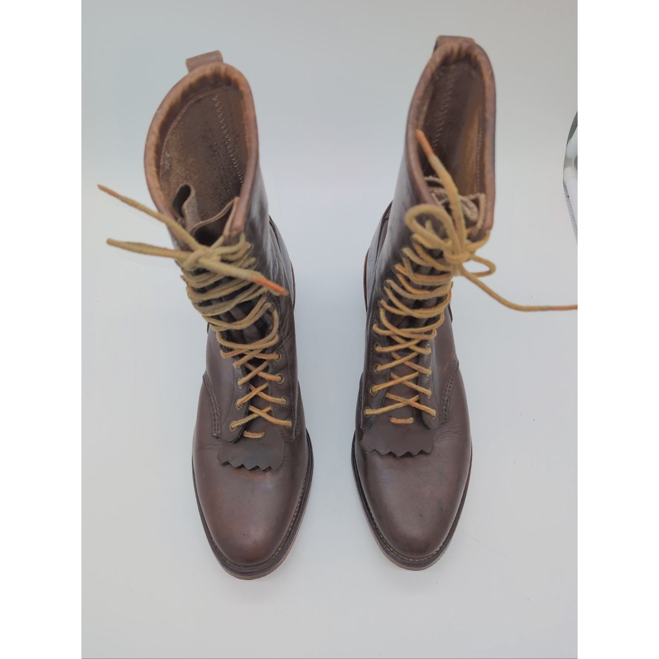 Chippewa Vintage Chippewa USA Sz 10.5 Roper Leather Boots Justin Hee Size US 10.5 / EU 43-44 - 3 Thumbnail