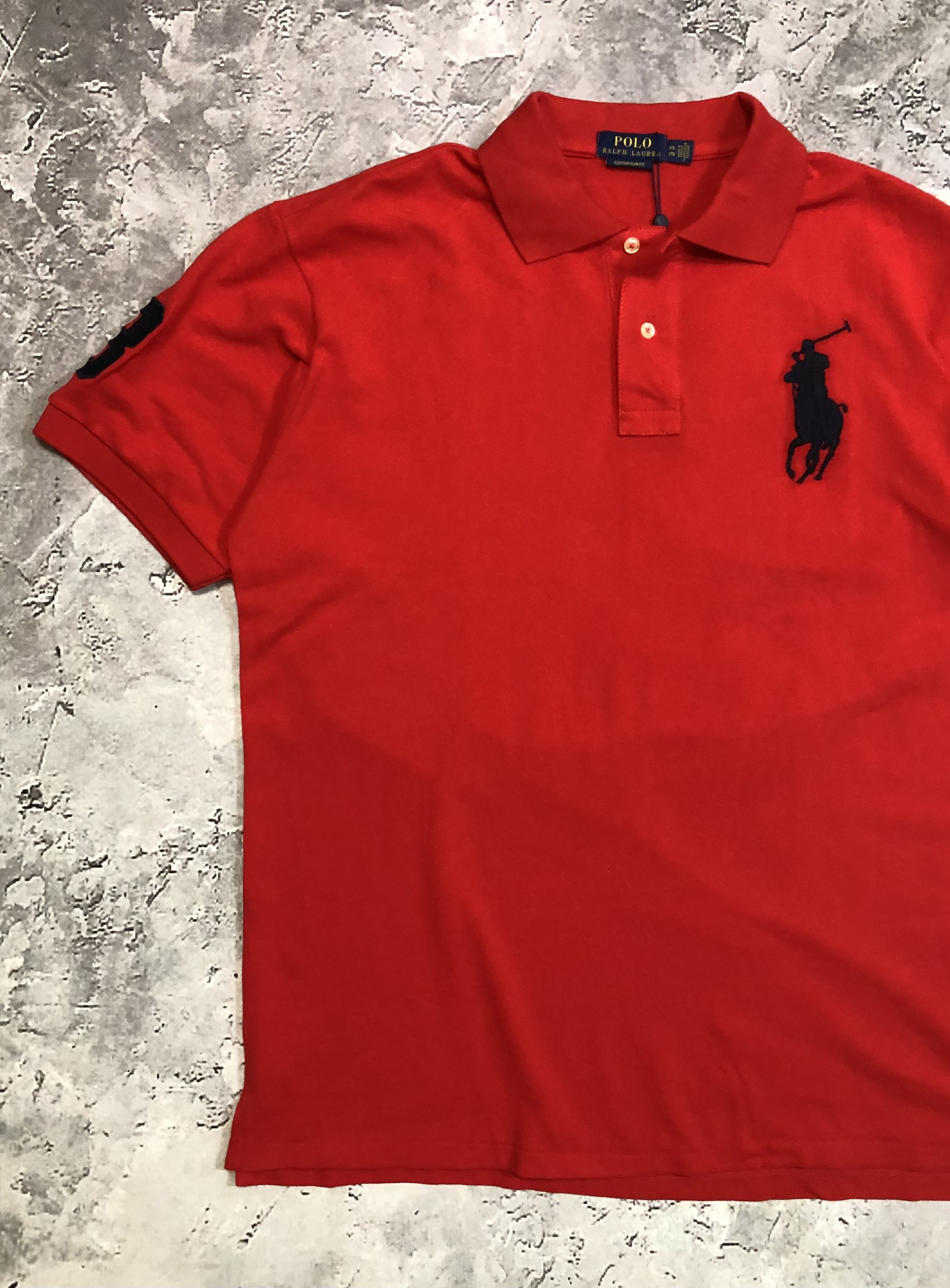 Polo Ralph Lauren Polo Ralph Lauren Vintage Polo T-Shirt Size US XXL / EU 58 / 5 - 2 Thumbnail