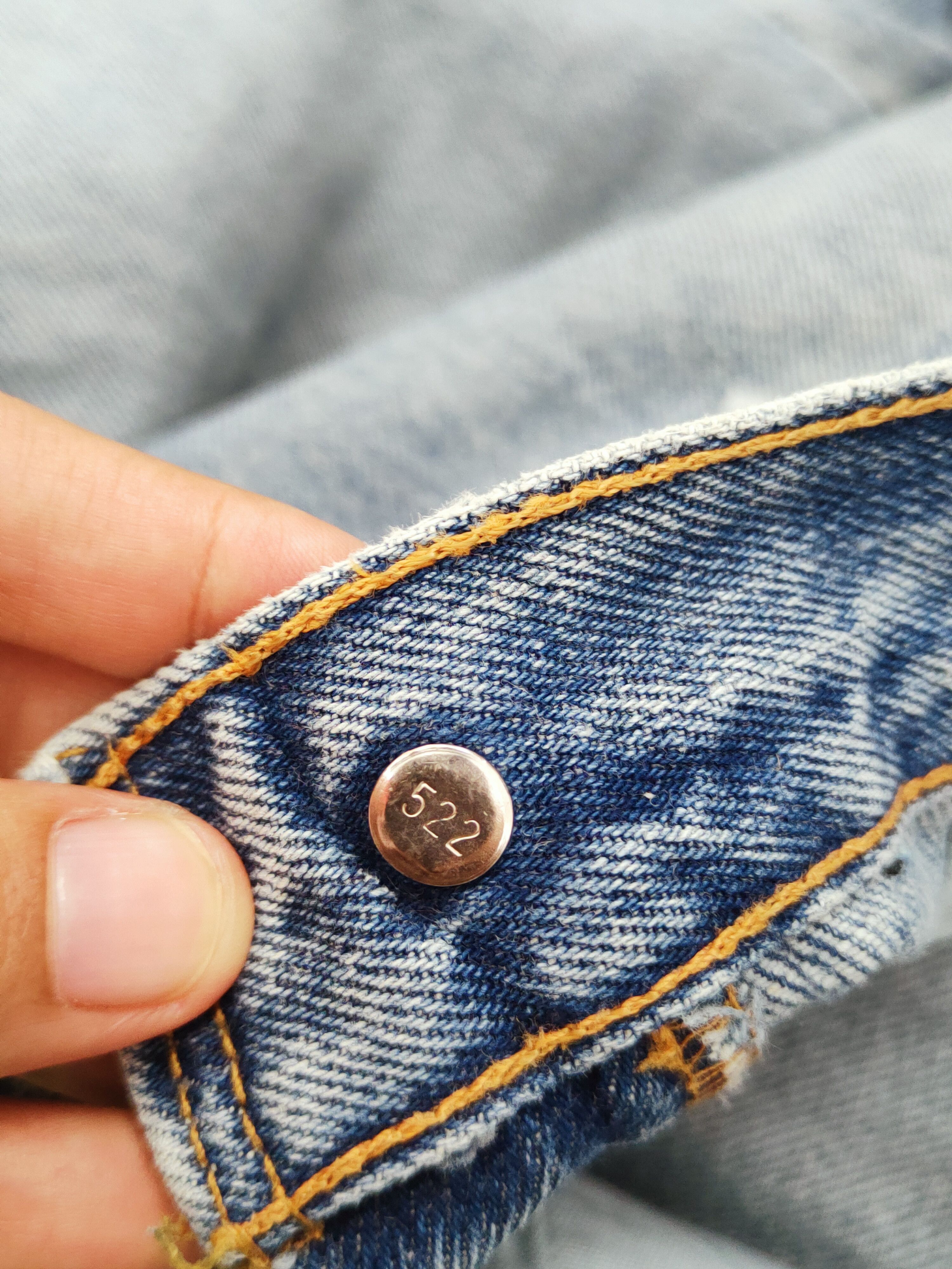 Levi's Levi's Blue Distressed Ripped Jeans #W781 Size US 31 - 15 Thumbnail