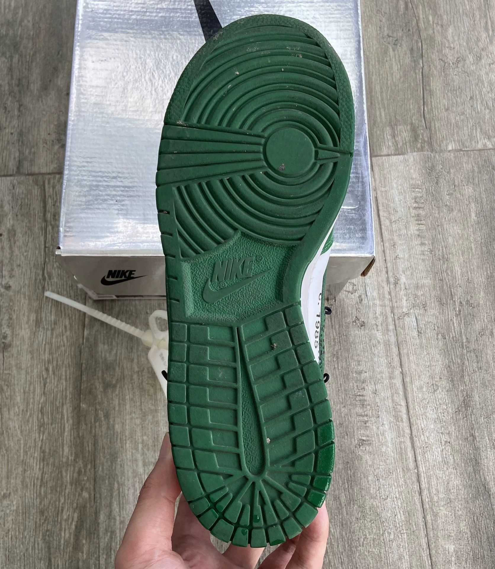 Off-White OFF-WHITE x Nike Dunk Low Leather Size US 9.5 / EU 42-43 - 6 Thumbnail