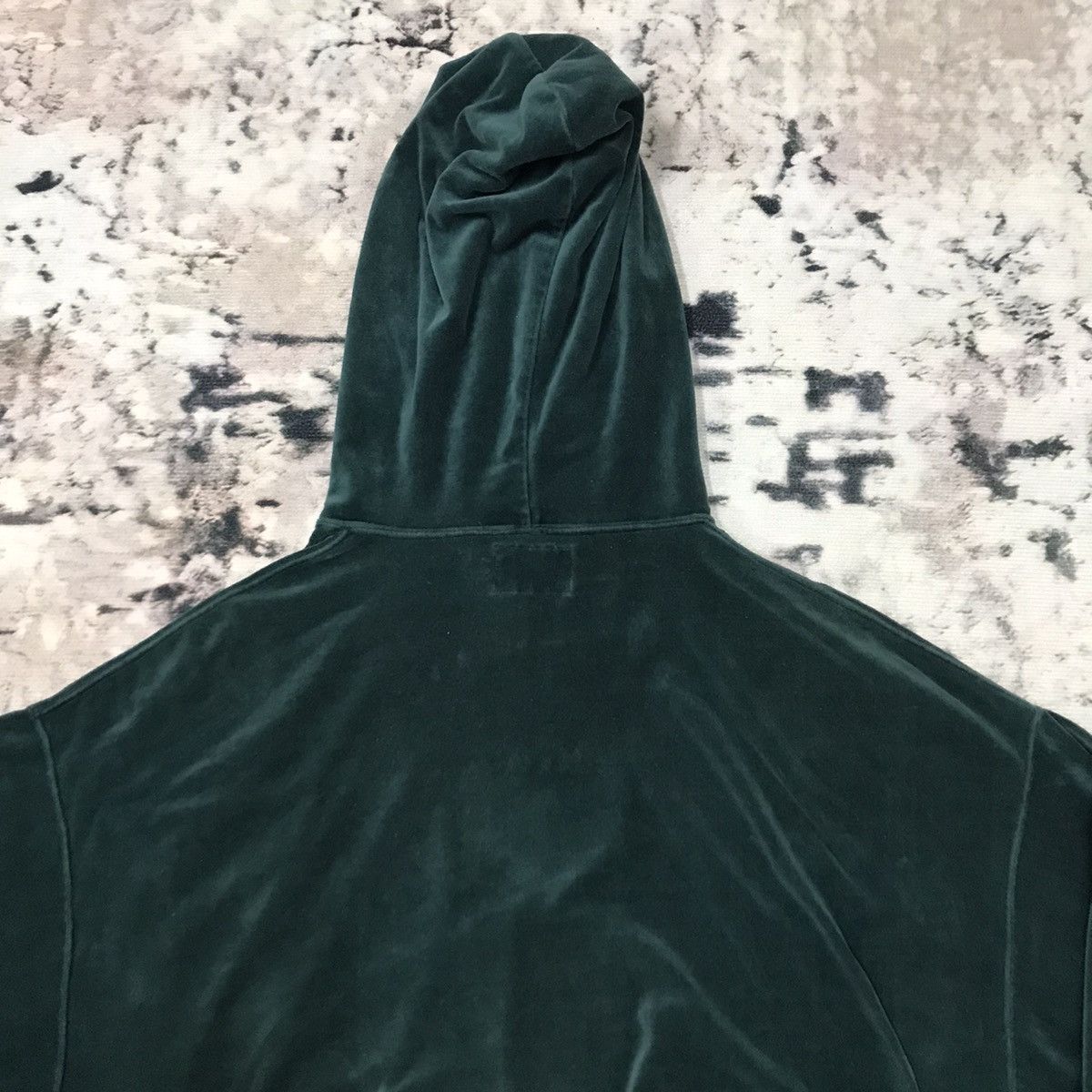 Japanese Brand × Stussy Stussy Center Logo Velvet Sweater Pullover Hoodie Size S / US 4 / IT 40 - 11 Thumbnail