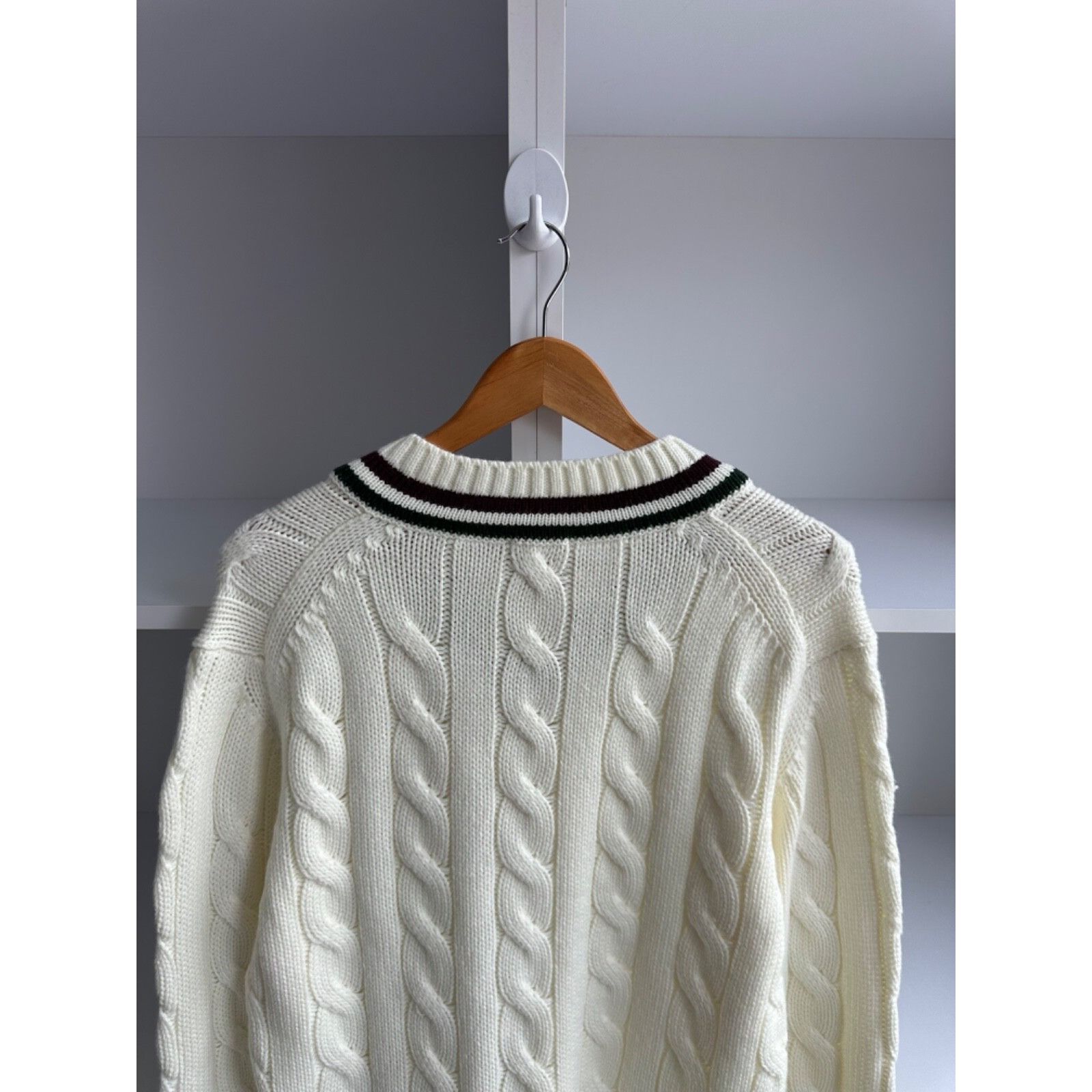 Japanese Brand VTG GU Japanese Heavy Knitted Beige Sweater Size US S / EU 44-46 / 1 - 10 Thumbnail