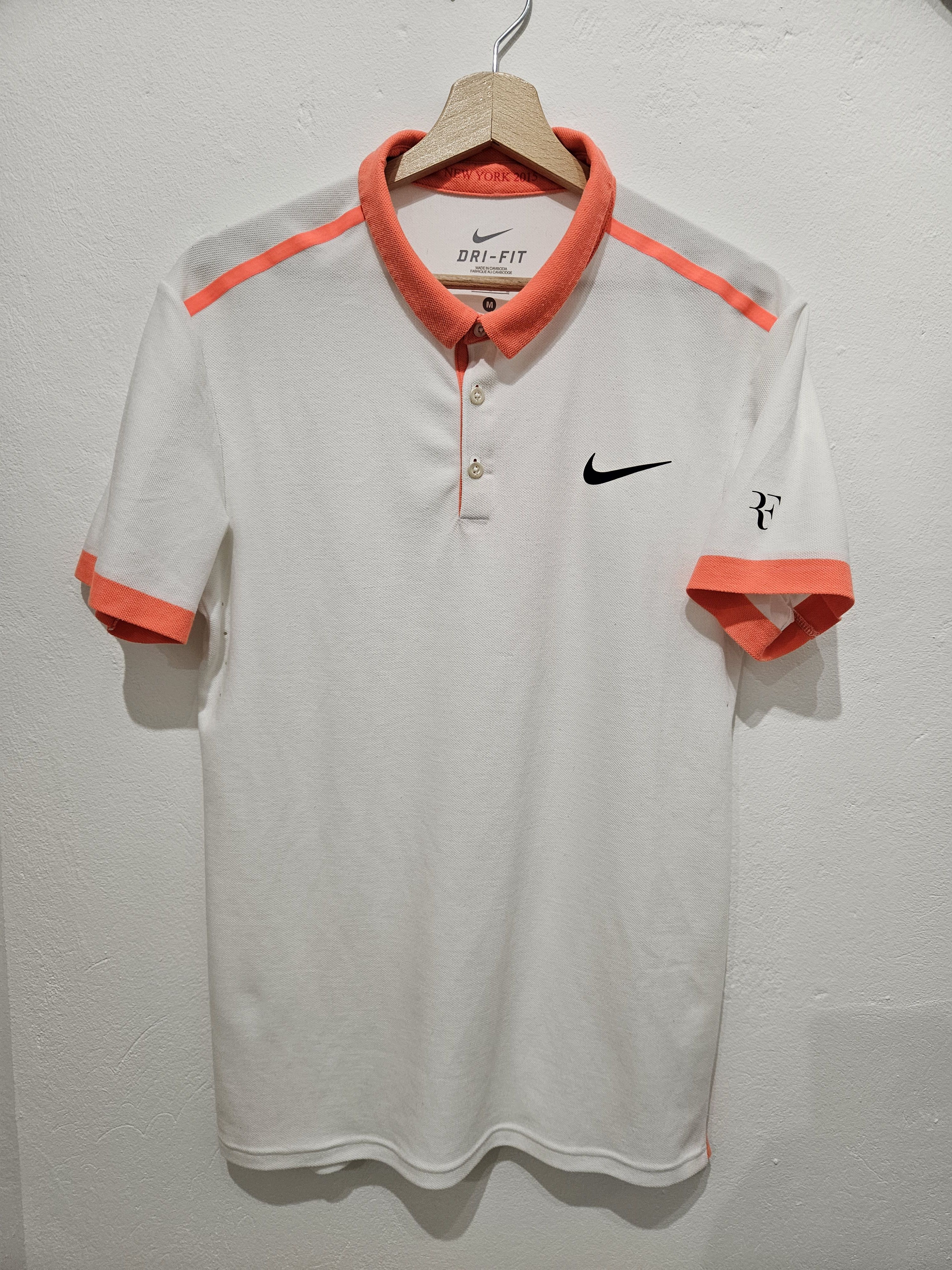 Nike NIKE RF ROGER FEDERER US OPEN NEW YORK 2015 SIZE M POLO Size US M / EU 48-50 / 2 - 1 Thumbnail
