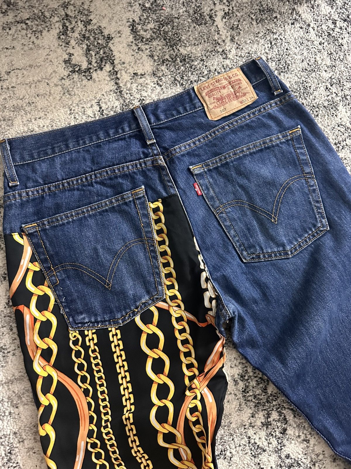 Levi's Levis 207 Handmade Rare Denim Jeans Levi’s Size US 33 - 2 Thumbnail