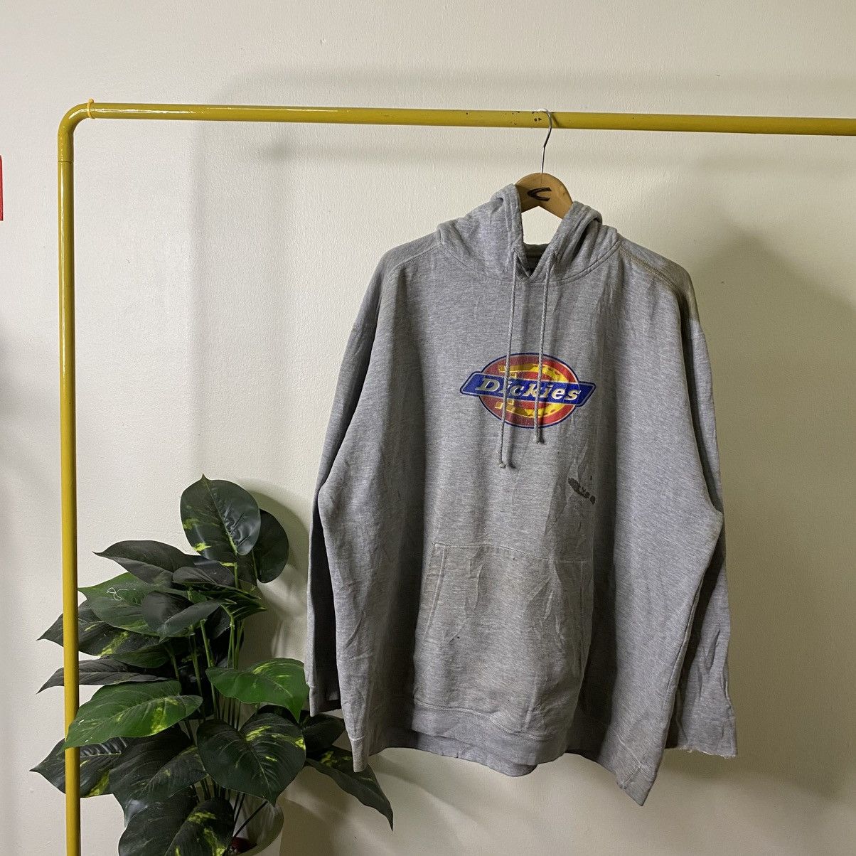 Dickies Vintage Y2K Dickies Worker Baggy Pullover Hoodie Size US XL / EU 56 / 4 - 1 Thumbnail