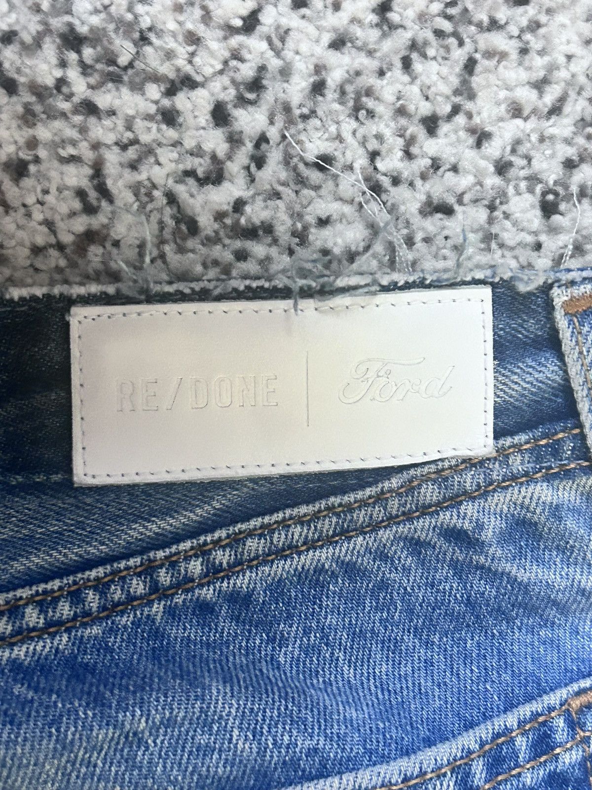 vintage 80s Levi re/done jeans