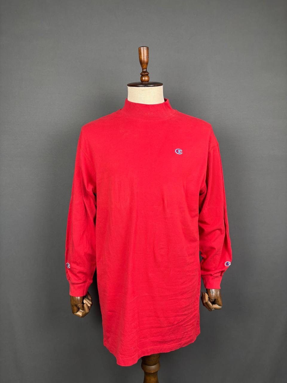 KITH X Champion Mock Neck Long Sleeve Sweatshirt