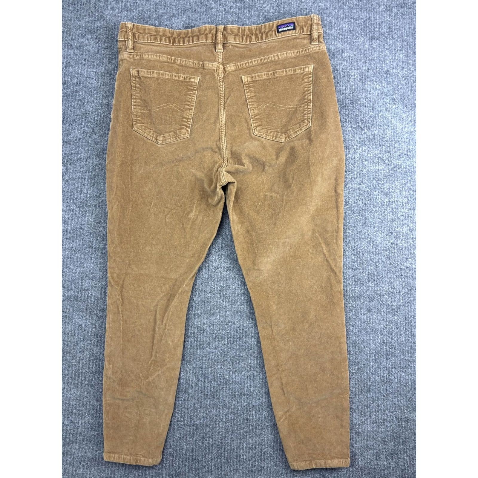 Patagonia VINTAGE Patagonia Pants Mens 33x29 Brown Organic Cotton Corduroy 5 Pocket Tapered Size US 33 - 7 Thumbnail