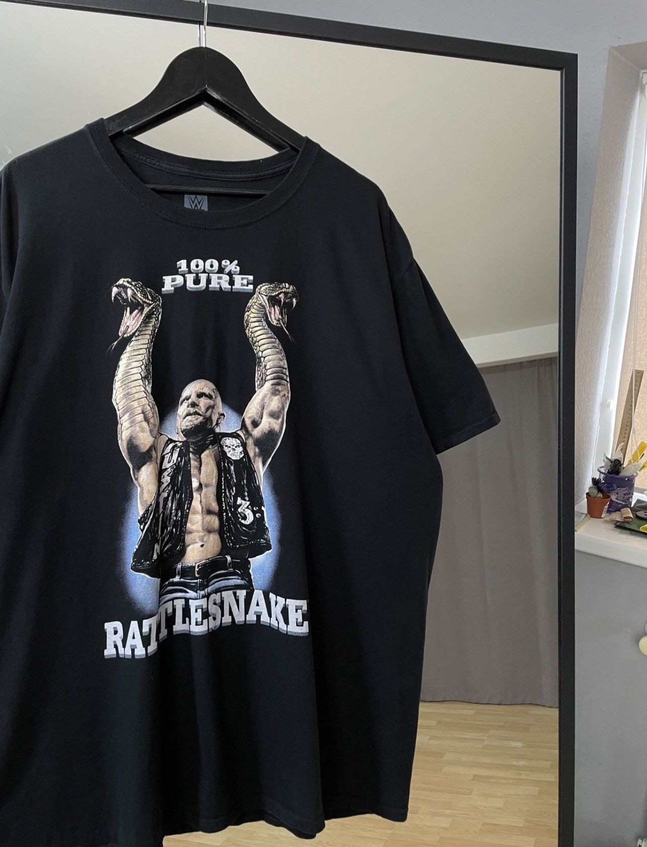 WWE Vintage Stone Cold Steve Austin Rattlesnake Tee WWF WWO Size US XXL / EU 58 / 5 - 4 Thumbnail