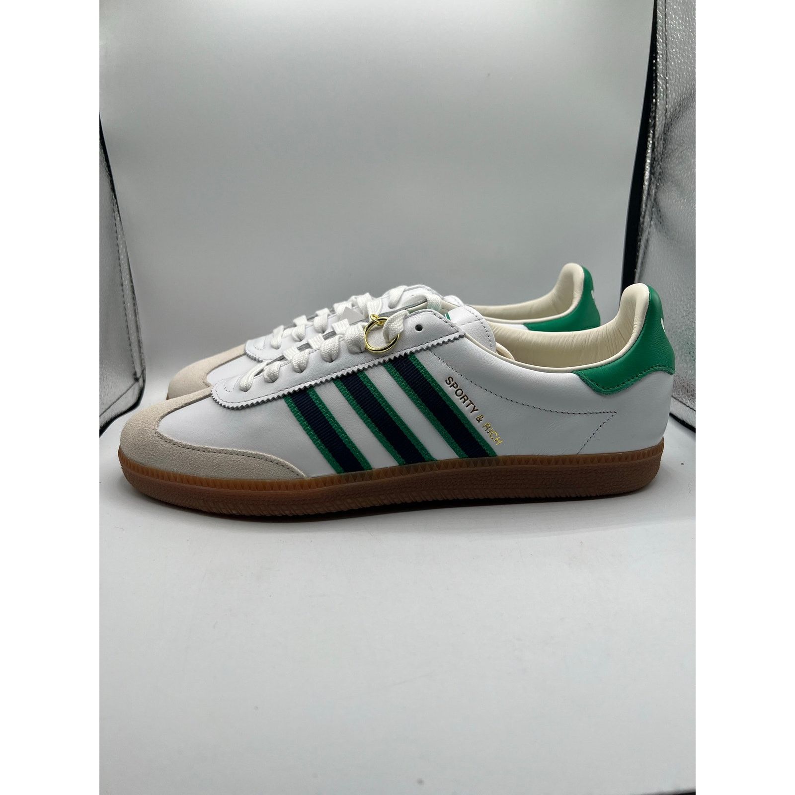 Adidas Sporty & Rich X Adidas AS 250 “White Green” size 11 men’s Size US 11 / EU 44 - 1 Thumbnail