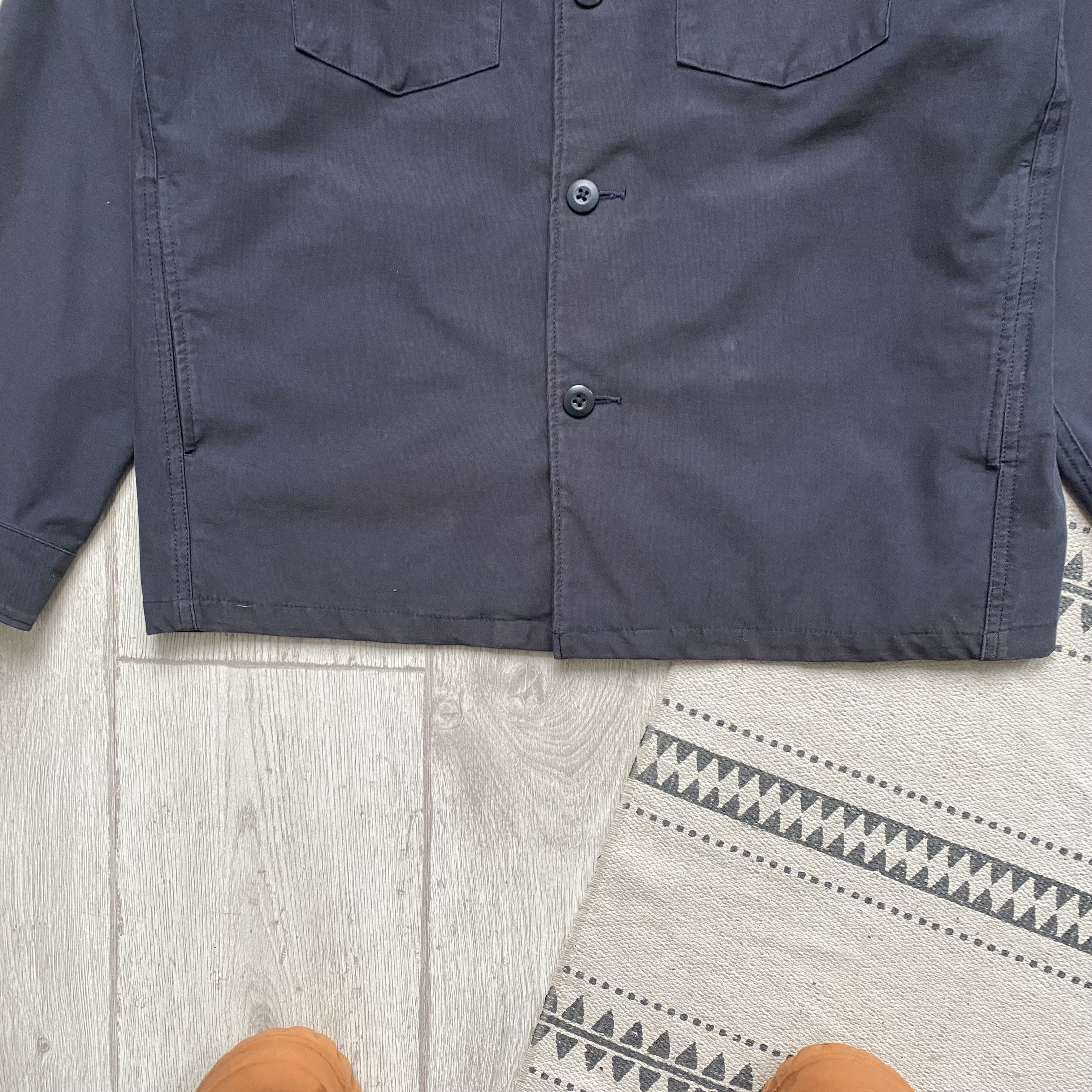 Japanese Brand Vintage Faded Uniqlo French work Style jacket overshirt Size US S / EU 44-46 / 1 - 6 Thumbnail