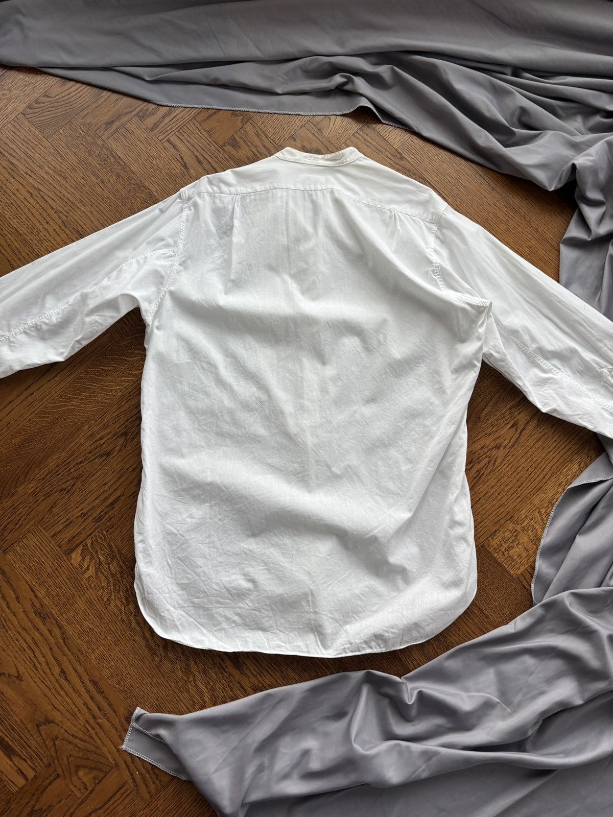 Van Heusen × Vintage 1940s Van Heusen Shirt Vintage Detachable Collar WW2 Sanfor Size US S / EU 44-46 / 1 - 13 Thumbnail
