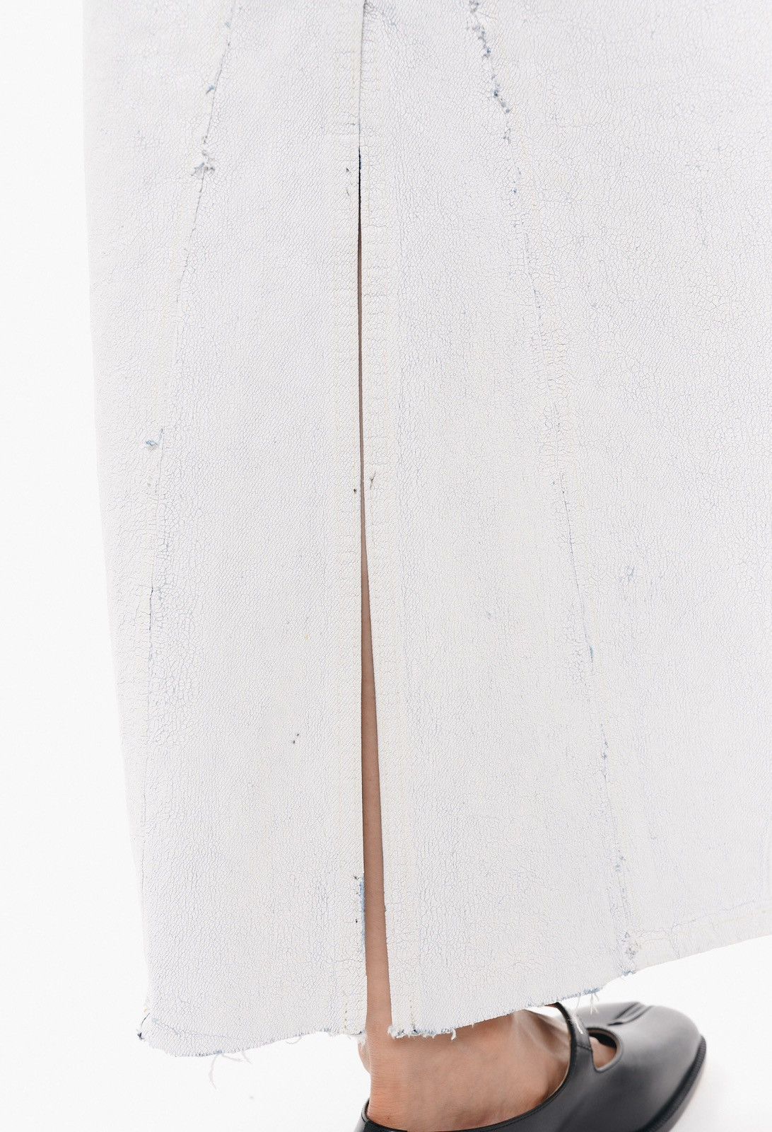 Maison Margiela Last Size Maison Margiela Bright Denim Single Panel Skirt Size 26" / US 2 / IT 38 - 3 Thumbnail