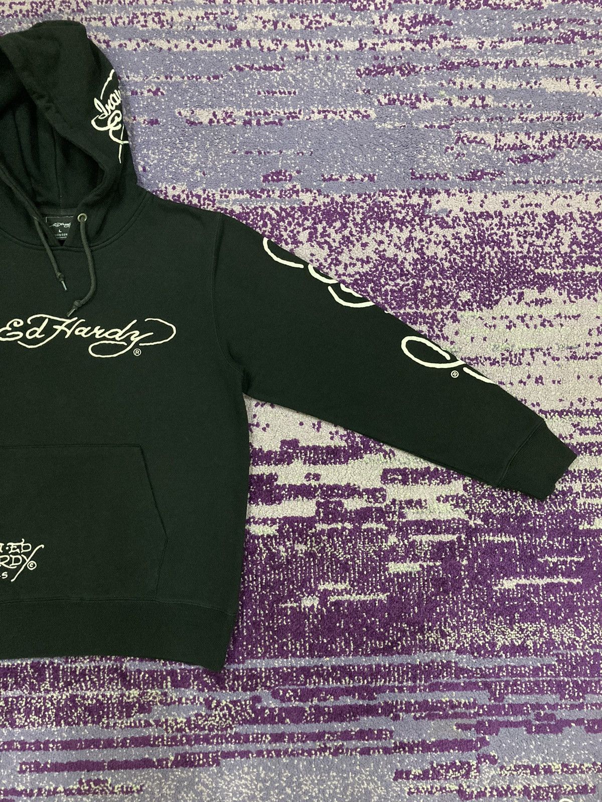 Ed Hardy Ed Hardy Natural Mystic Hoodie Size US L / EU 52-54 / 3 - 3 Thumbnail