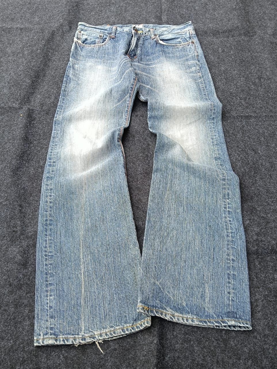 Edwin EDWIN Flare 511 – Vintage Washed Look (31) Size US 34 / EU 50 - 1 Thumbnail