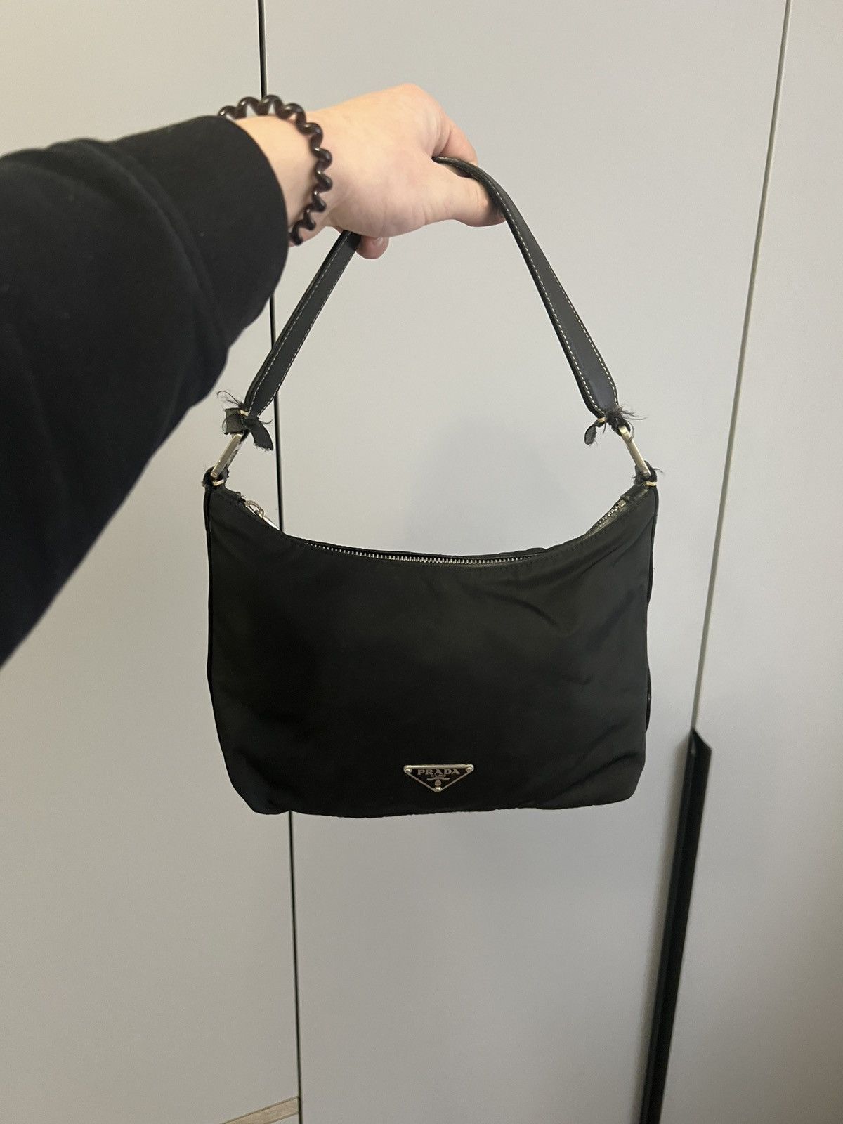 Prada Prada Nylon Handle bags Black With logo Size ONE SIZE - 4 Thumbnail