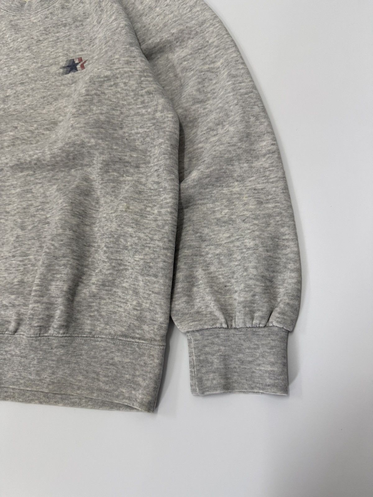 National Athletic Goods 🔥 Vtg 90s Vic Sports Raglan Sleeve Grey Americana Athletic Size US S / EU 44-46 / 1 - 2 Thumbnail