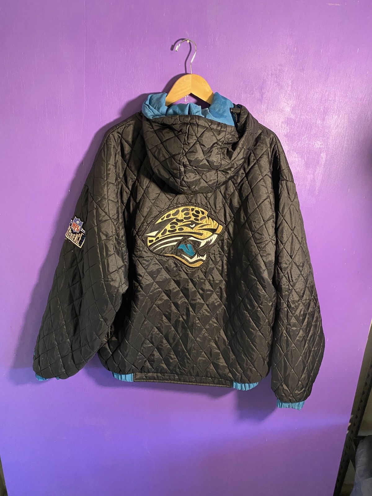 Pro Player Vintage Pro player Jacksonville jaguars reversible puffer Size US XL / EU 56 / 4 - 4 Thumbnail