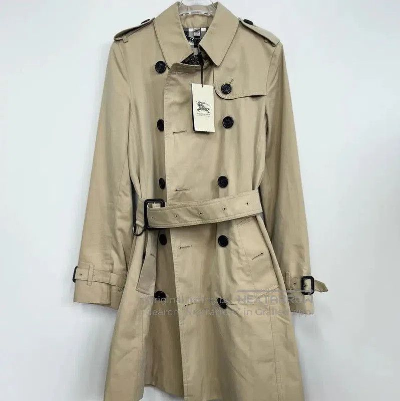 Burberry Burberry Women's Khaki Trench Coat XXS Size. Size XXS / US 00 / IT 34 - 1 Thumbnail