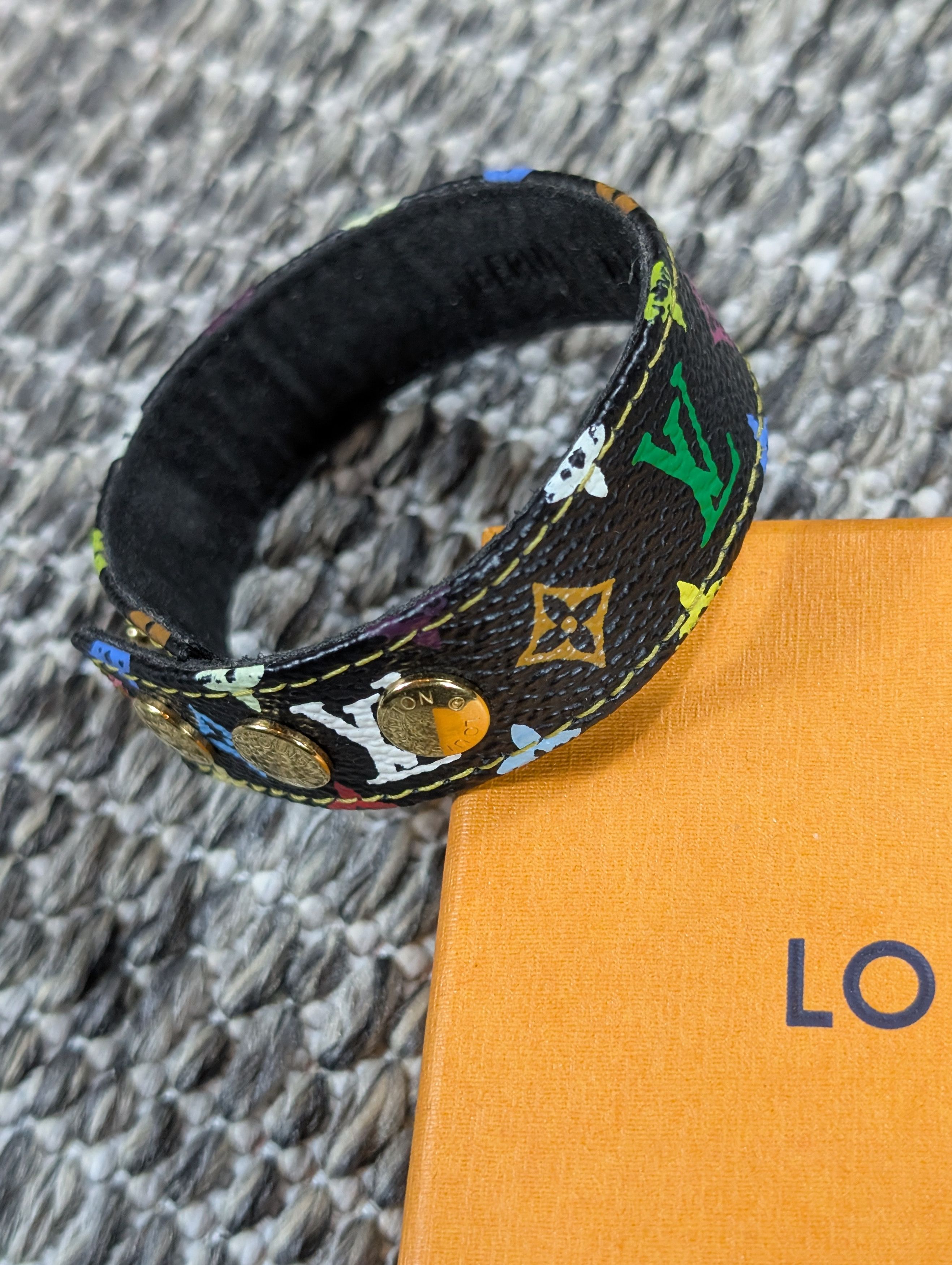 Louis Vuitton × Takashi Murakami S/S 2004 Louis Vuitton x Murakami VIP Multicolor Bracelet Size ONE SIZE - 6 Thumbnail