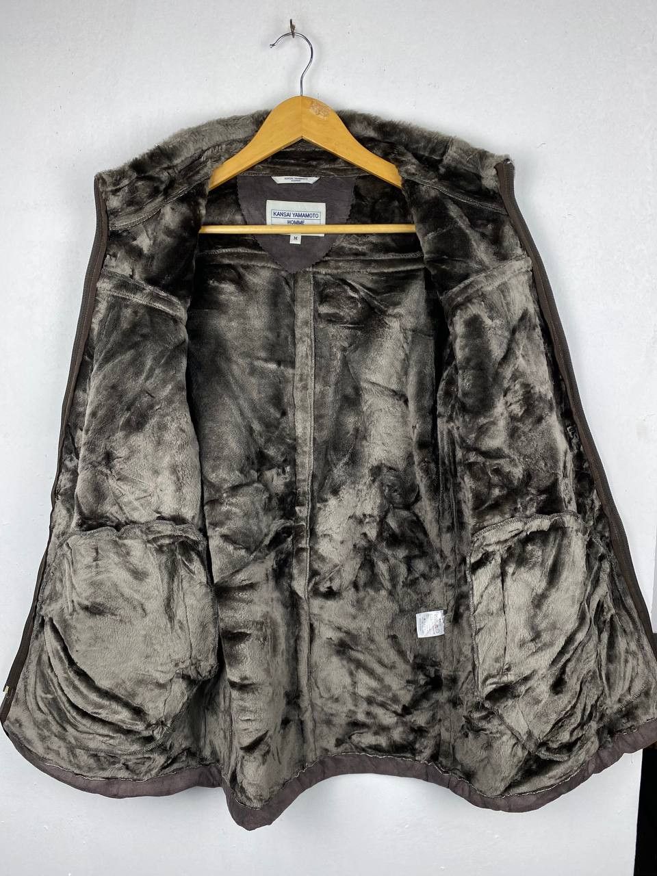 Japanese Brand kansai yamamoto fur jacket nice design Size US M / EU 48-50 / 2 - 6 Thumbnail