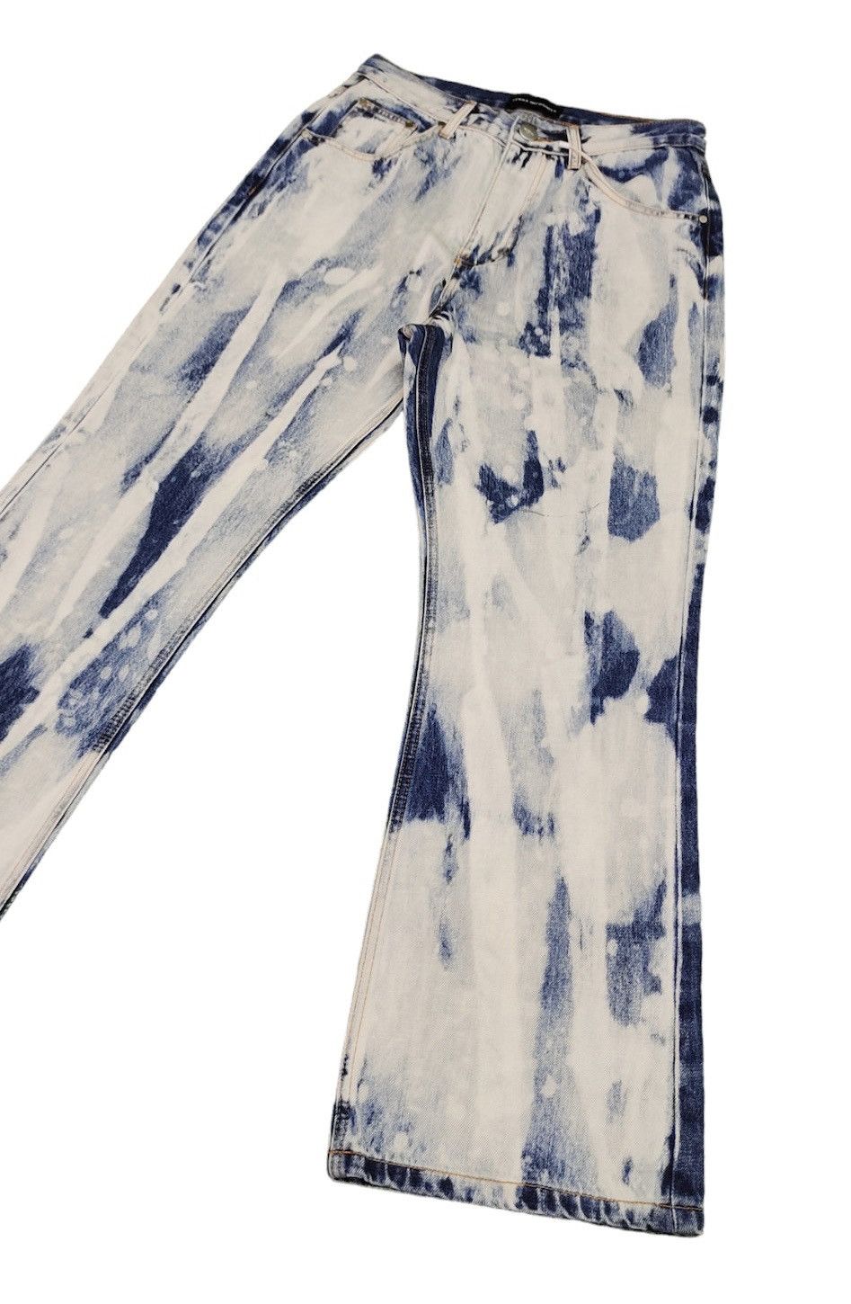 If Six Was Nine Flare Baggy Jean Terra Incognita Boot Cut Wide Leg Acid Wash Size US 29 - 1 Thumbnail