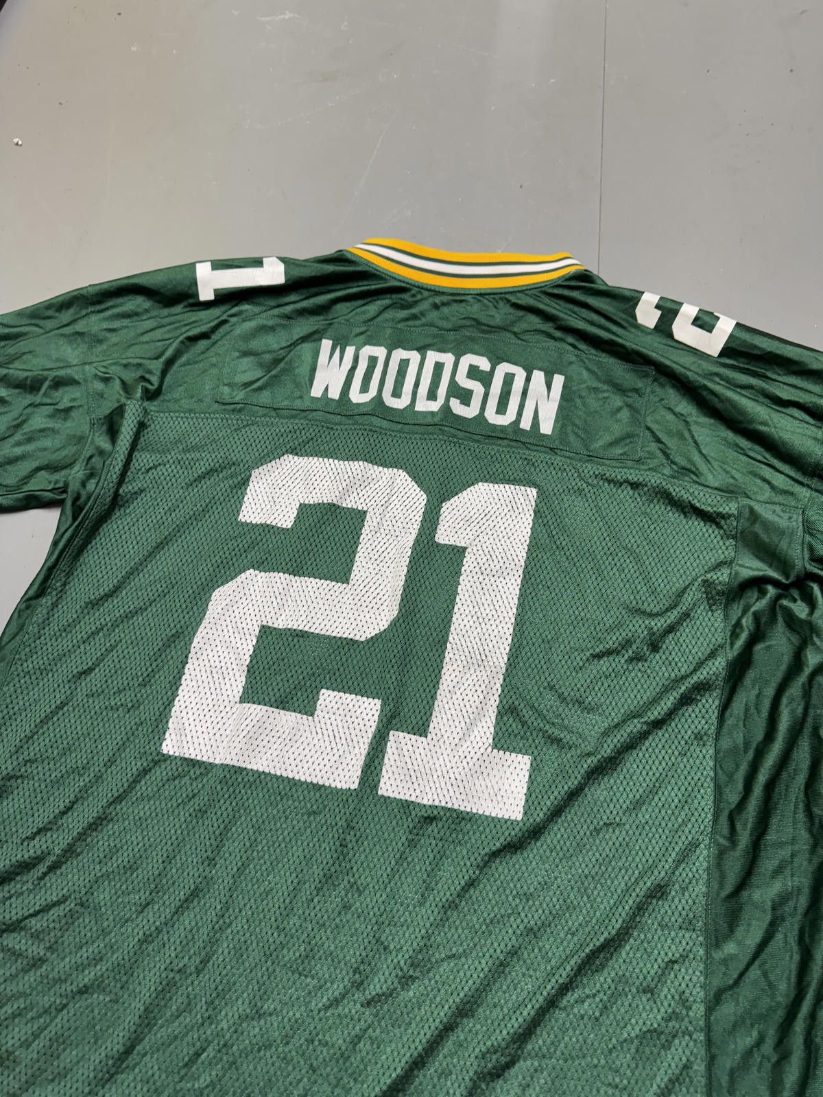 Reebok Green Bay Packers Charles Woodson Jersey - Size XXL Size US XXL / EU 58 / 5 - 5 Thumbnail