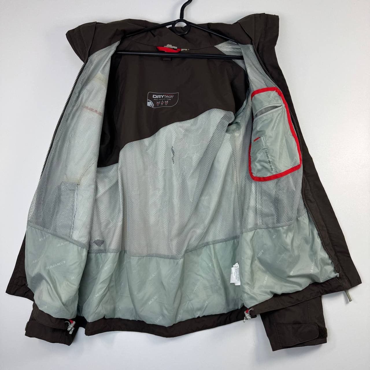 Mammut Mammut Hooded Outdoor Jacket Brown Men Size M Size US M / EU 48-50 / 2 - 5 Thumbnail